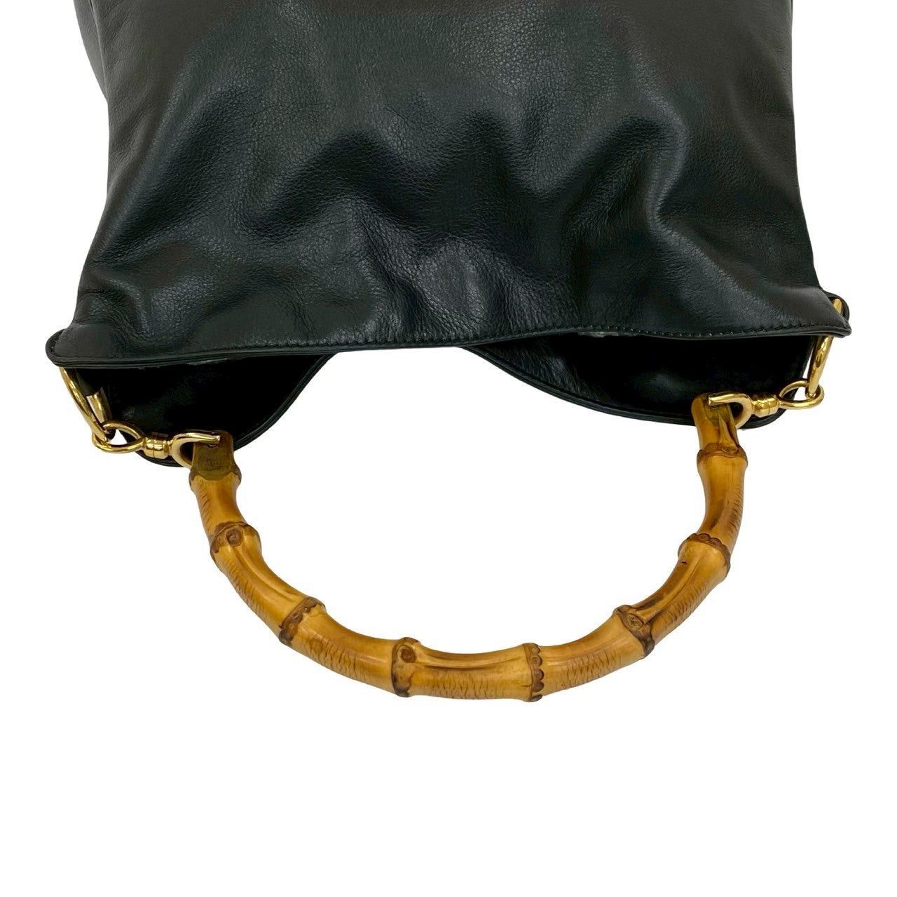 Gucci Gucci Shoulder Bag Black Leather Size ONE SIZE - 4 Thumbnail