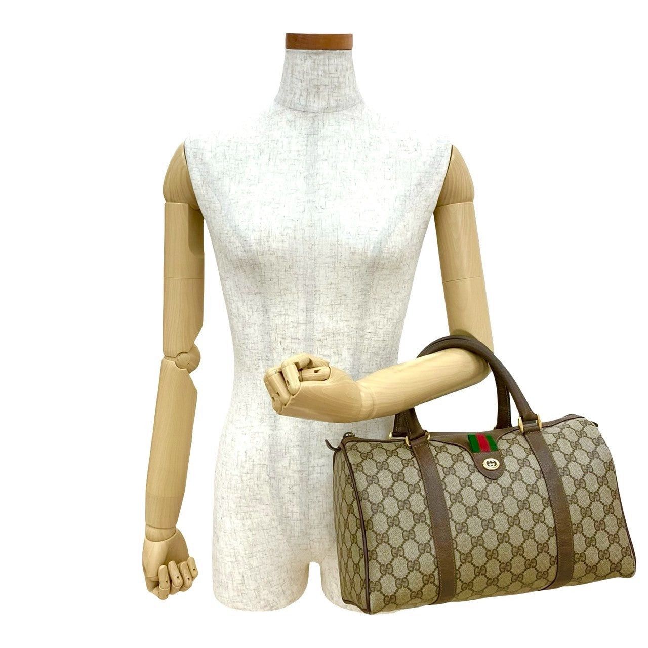 Gucci Gucci Handbag Brown Leather Size ONE SIZE - 2 Thumbnail