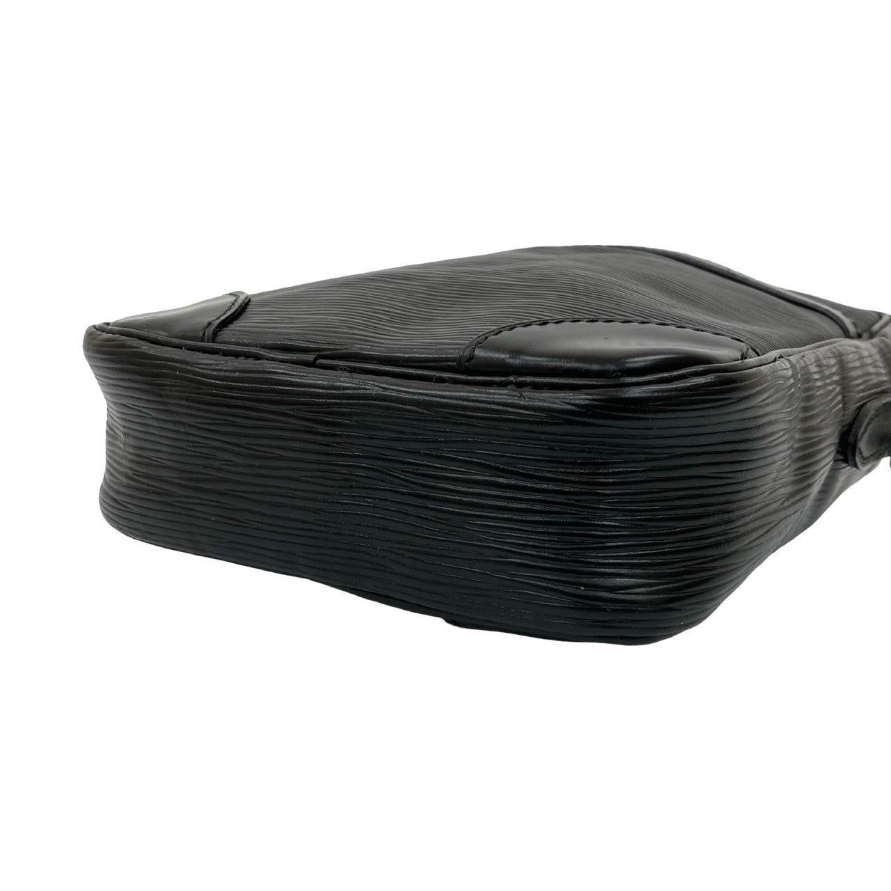 Louis Vuitton Louis Vuitton Shoulder Bag Black Leather Size ONE SIZE - 8 Thumbnail