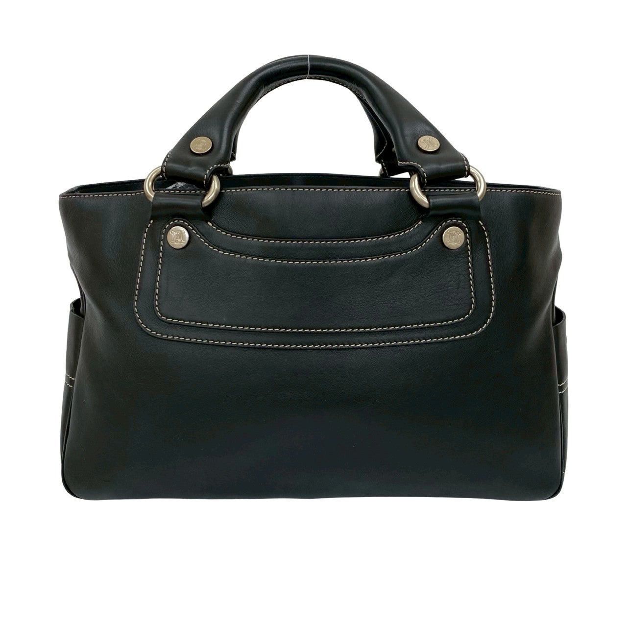 Celine Celine Handbag Black Leather Size ONE SIZE - 3 Thumbnail
