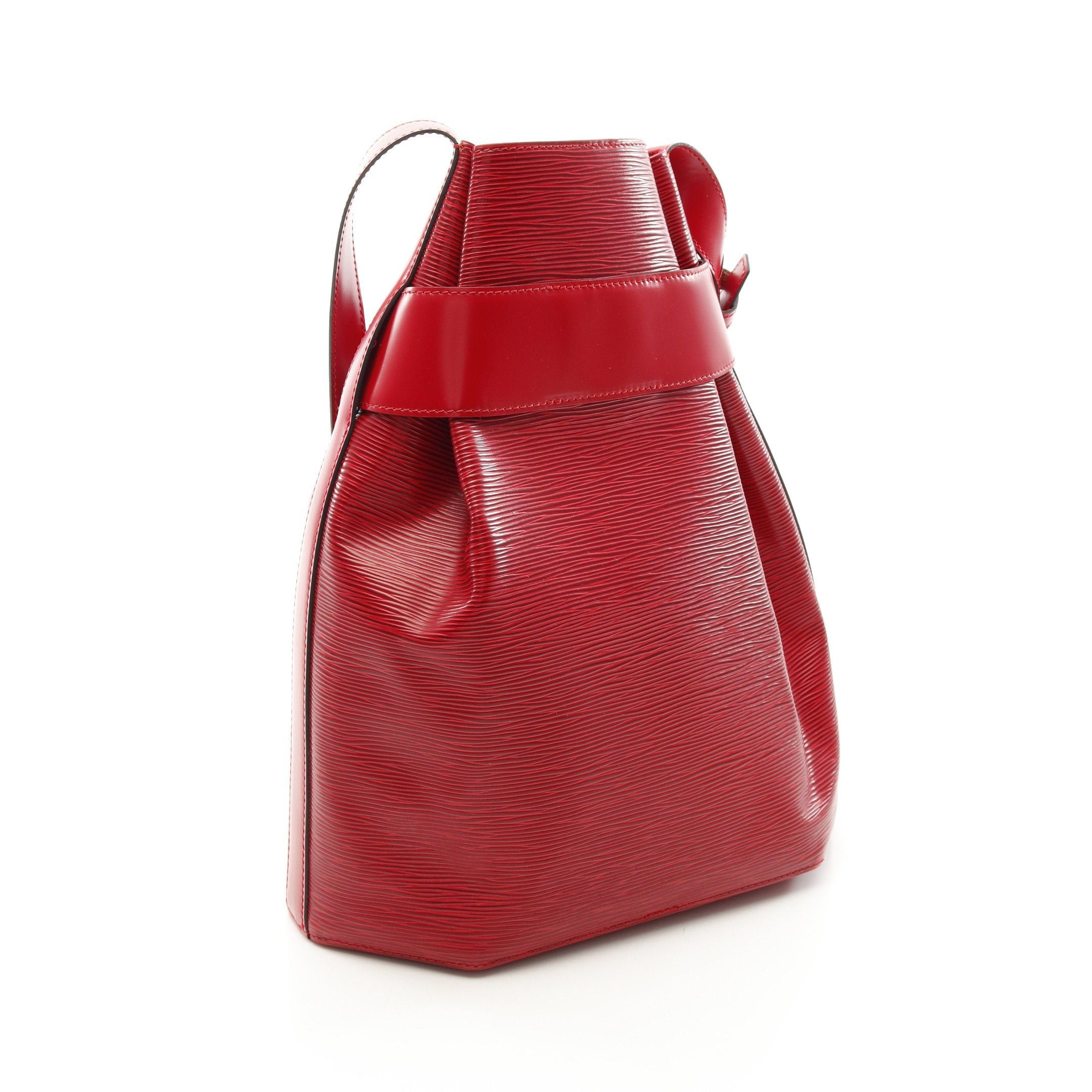Louis Vuitton Louis Vuitton Sac De Paul Epi Castilian Red Shoulder Bag Leather Size ONE SIZE - 2 Thumbnail