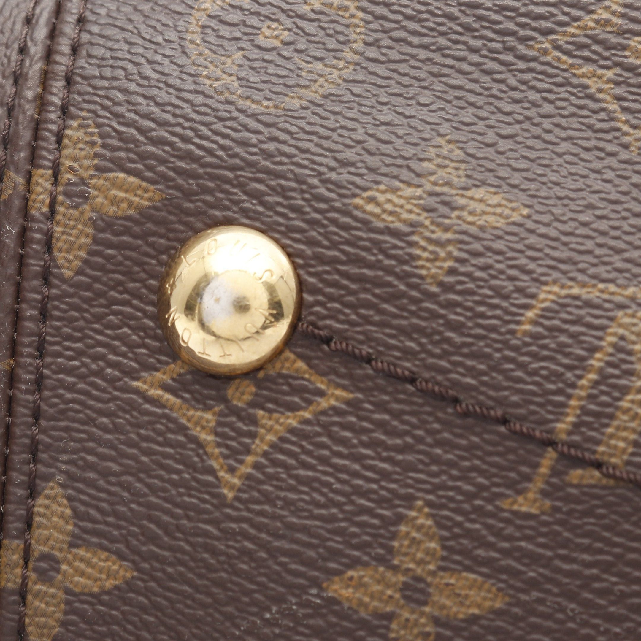 Louis Vuitton Louis Vuitton Artsy Mm Monogram Shoulder Bag Leather Brown Size ONE SIZE - 15 Thumbnail