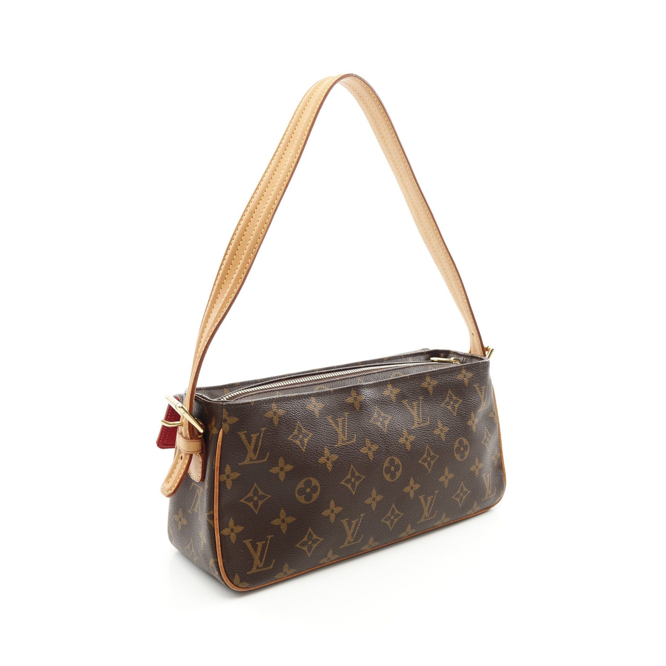 Louis Vuitton Louis Vuitton Vivacite Mm Monogram Shoulder Bag Leather Brown Size ONE SIZE - 2 Thumbnail