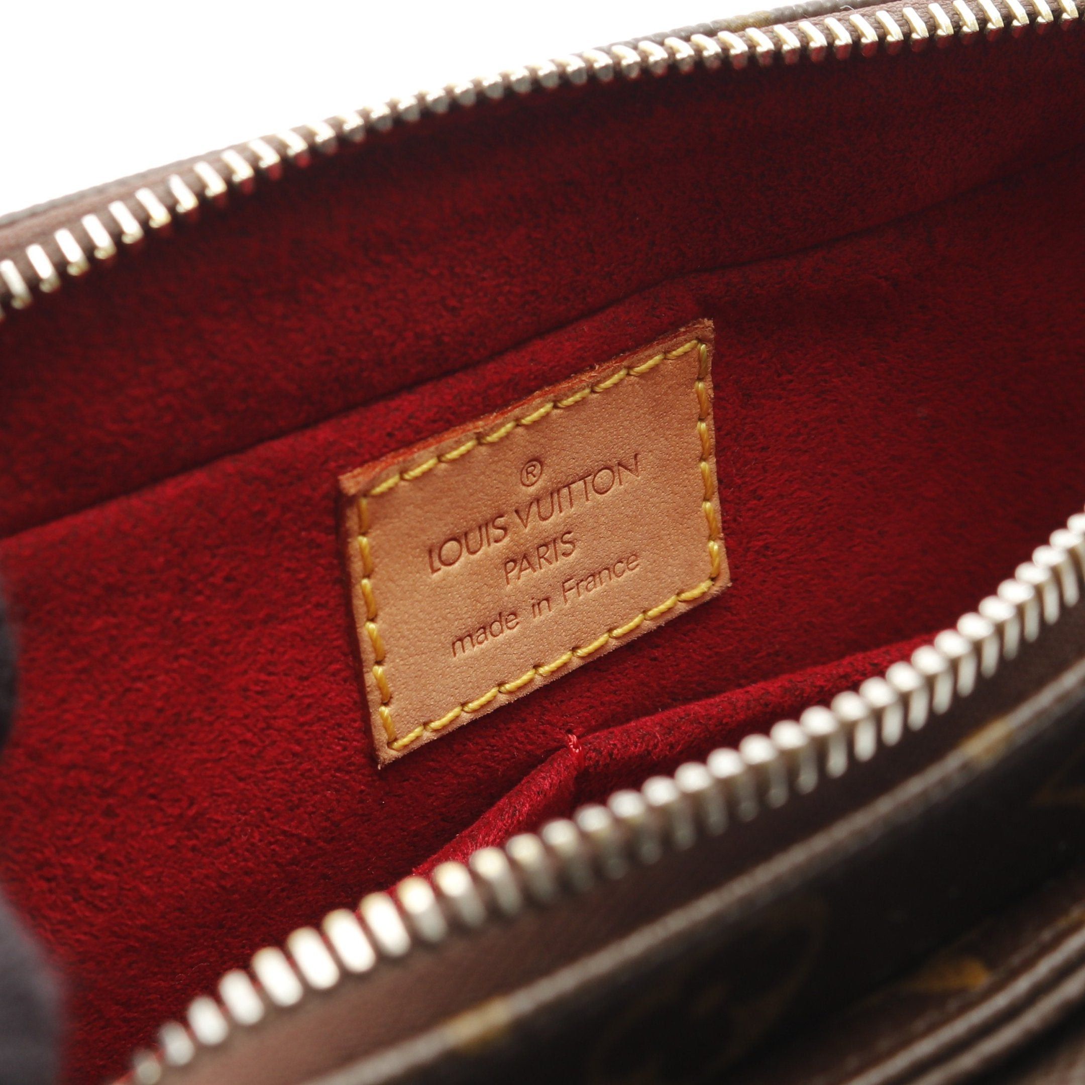 Louis Vuitton Louis Vuitton Vivacite Mm Monogram Shoulder Bag Leather Brown Size ONE SIZE - 4 Thumbnail
