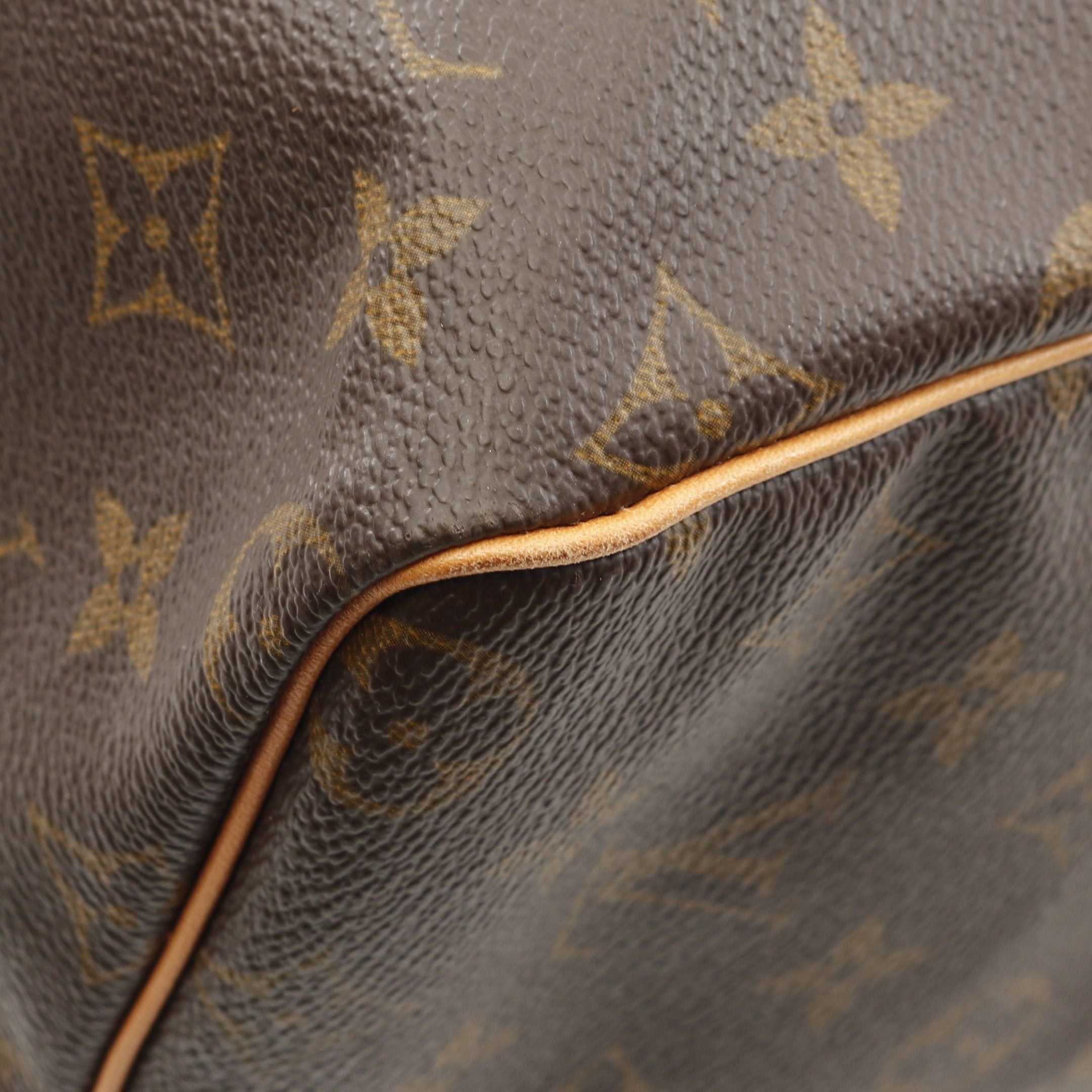 Louis Vuitton Louis Vuitton Speedy 40 Monogram Handbag Leather Brown Size ONE SIZE - 6 Thumbnail