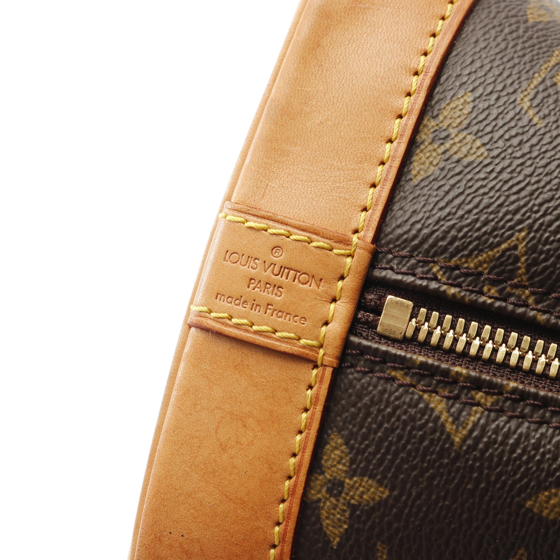 Louis Vuitton Louis Vuitton Alma Pm Monogram Handbag Leather Brown Size ONE SIZE - 4 Thumbnail