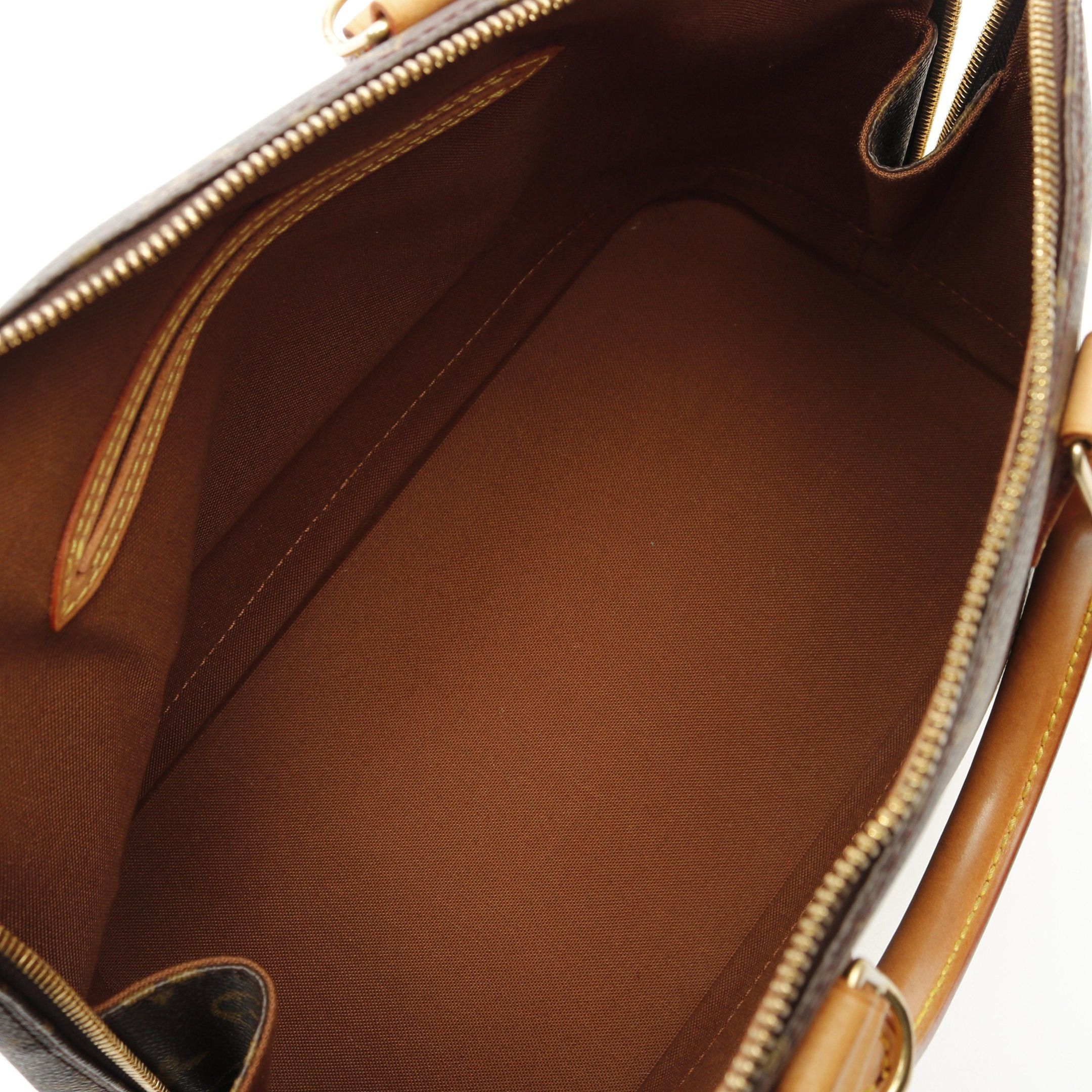 Louis Vuitton Louis Vuitton Alma Pm Monogram Handbag Leather Brown Size ONE SIZE - 3 Thumbnail