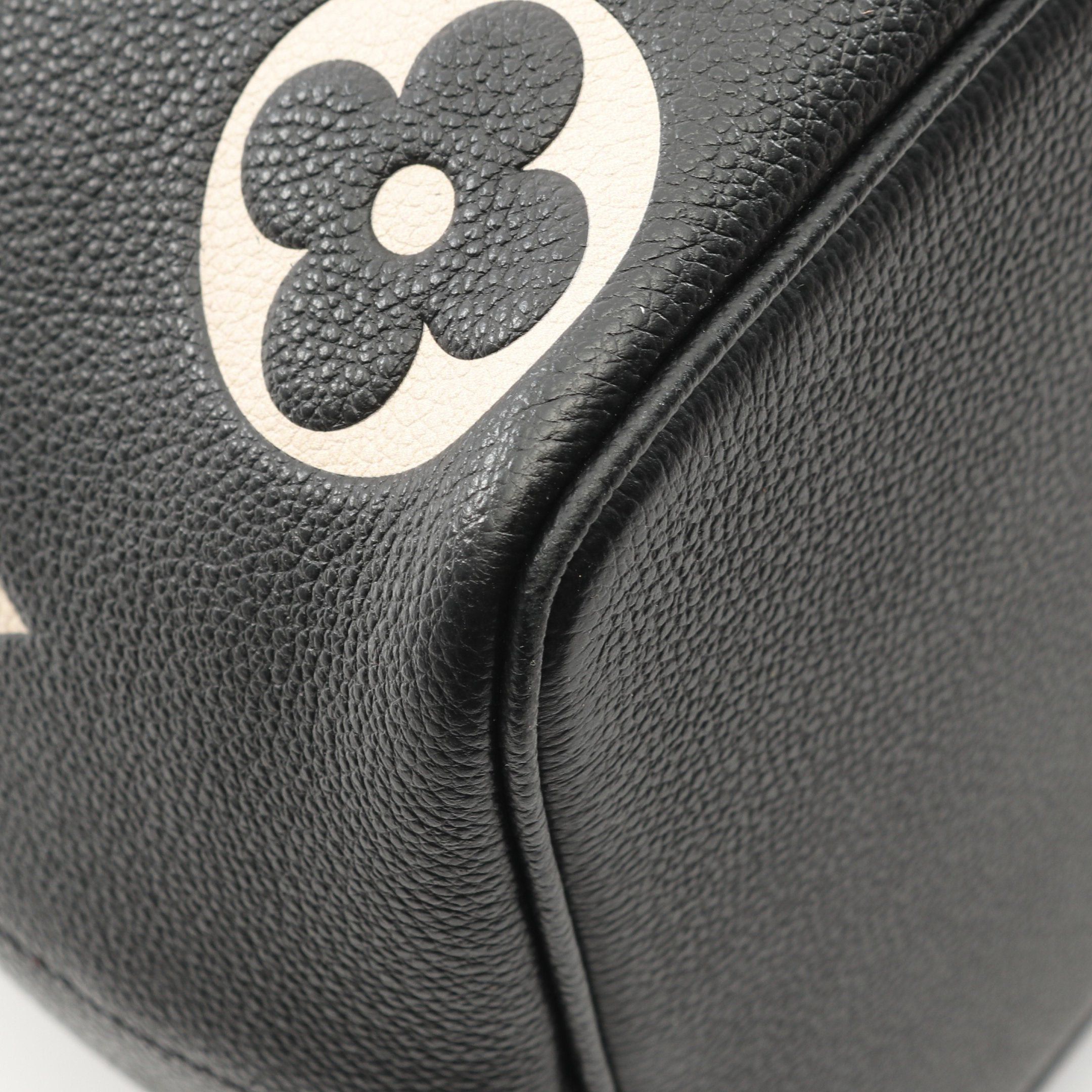 Louis Vuitton Louis Vuitton Neo Noe Mm Bicolor Monogram Empreinte Shoulder Bag Leather Black Beige Size ONE SIZE - 6 Thumbnail
