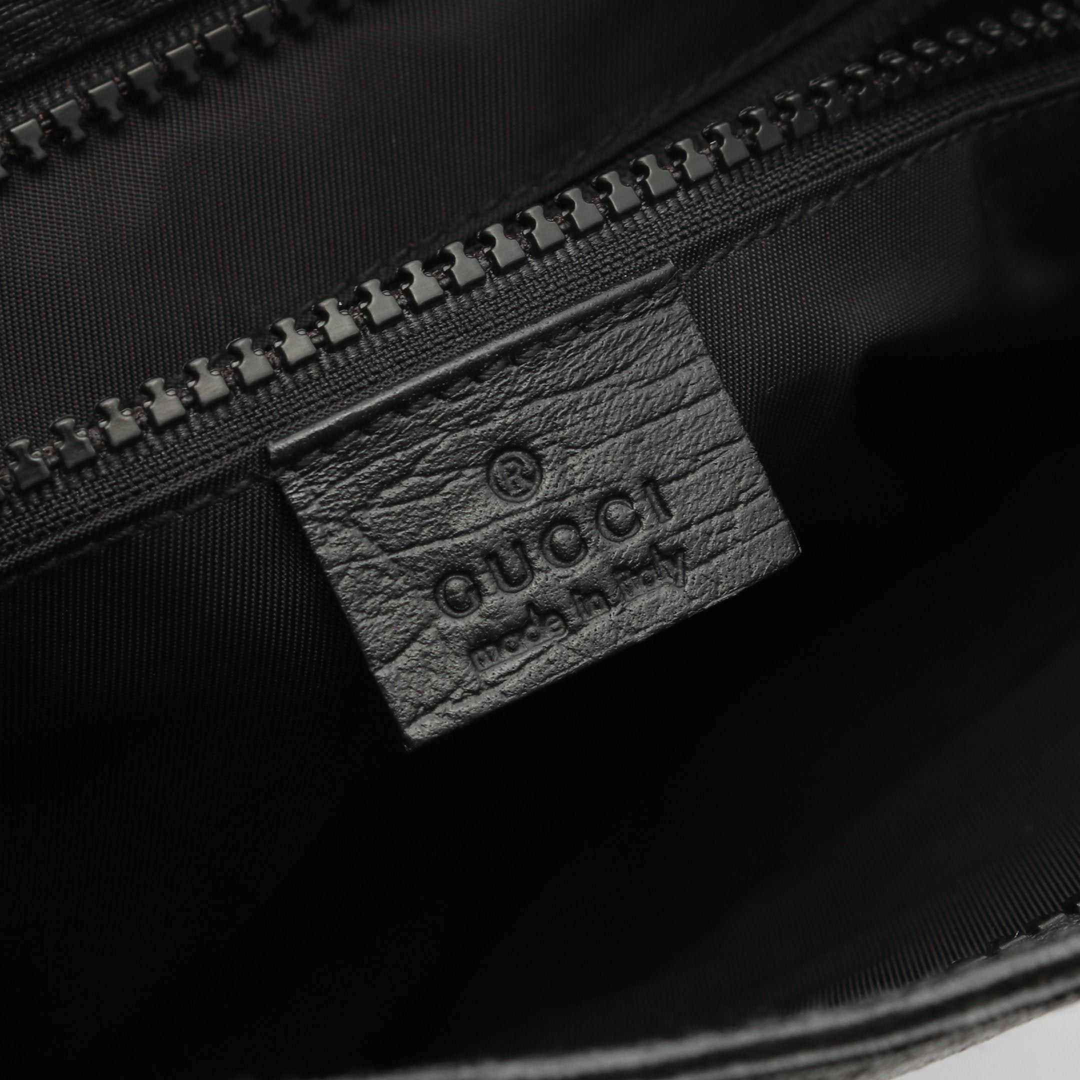 Gucci Gucci Gg Supreme Shoulder Bag Leather Dark Gray Size ONE SIZE - 4 Thumbnail