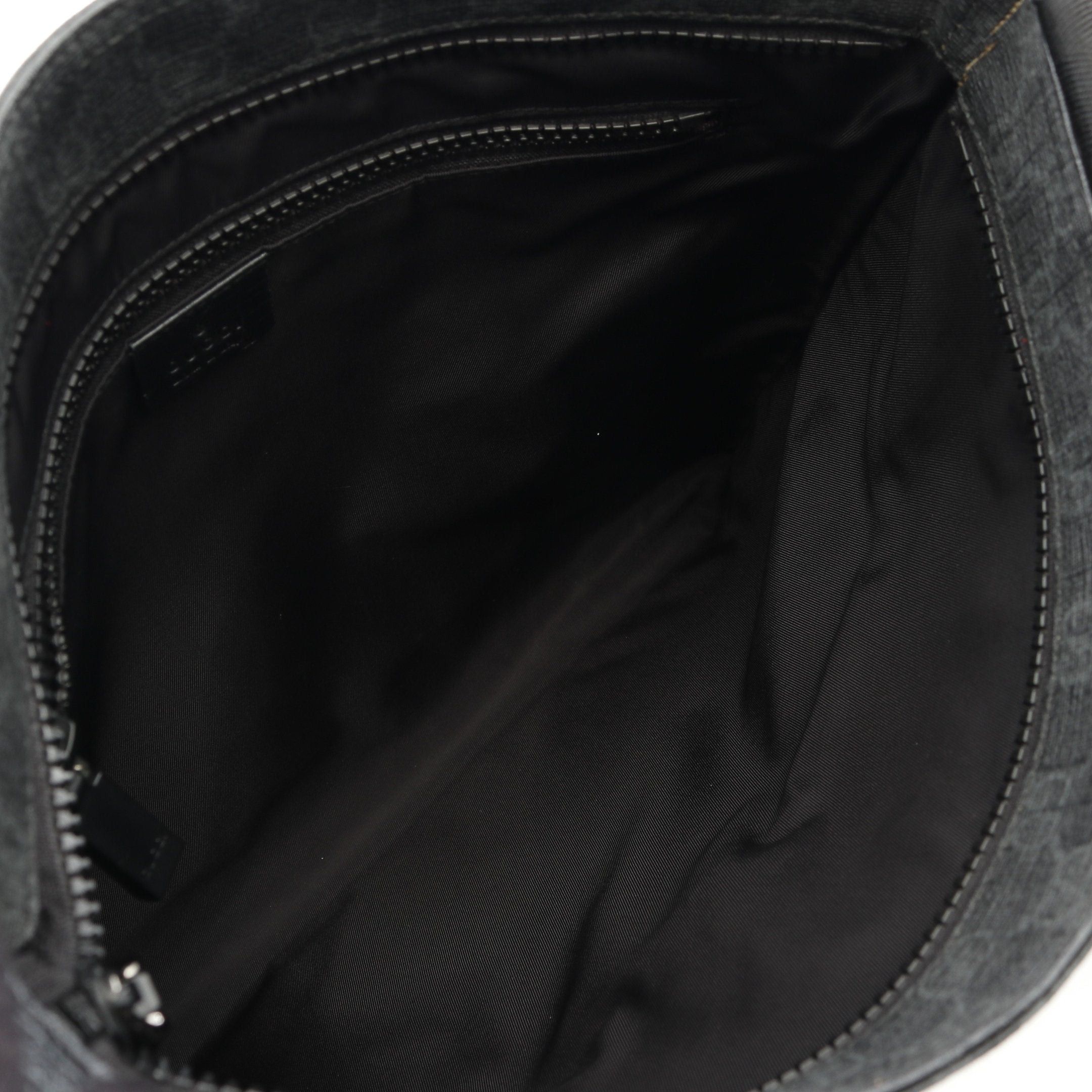 Gucci Gucci Gg Supreme Shoulder Bag Leather Dark Gray Size ONE SIZE - 3 Thumbnail