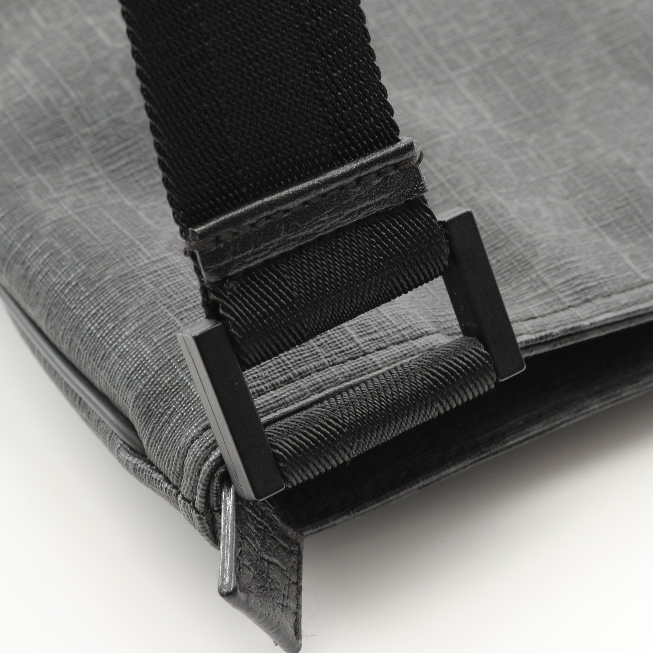 Gucci Gucci Gg Supreme Shoulder Bag Leather Dark Gray Size ONE SIZE - 7 Thumbnail