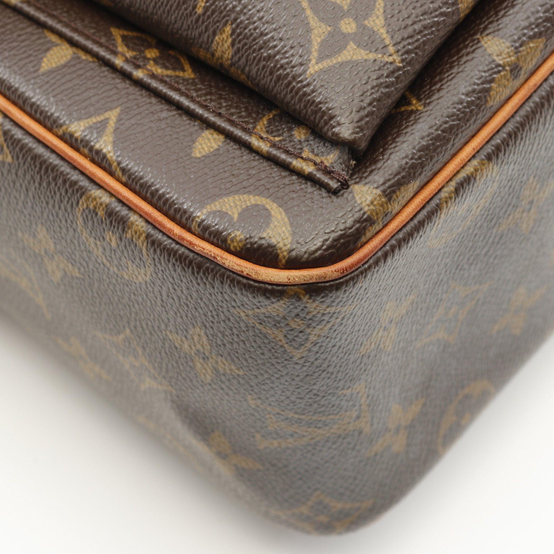 Louis Vuitton Louis Vuitton Vivacite Gm Monogram Shoulder Bag Leather Brown Size ONE SIZE - 6 Thumbnail