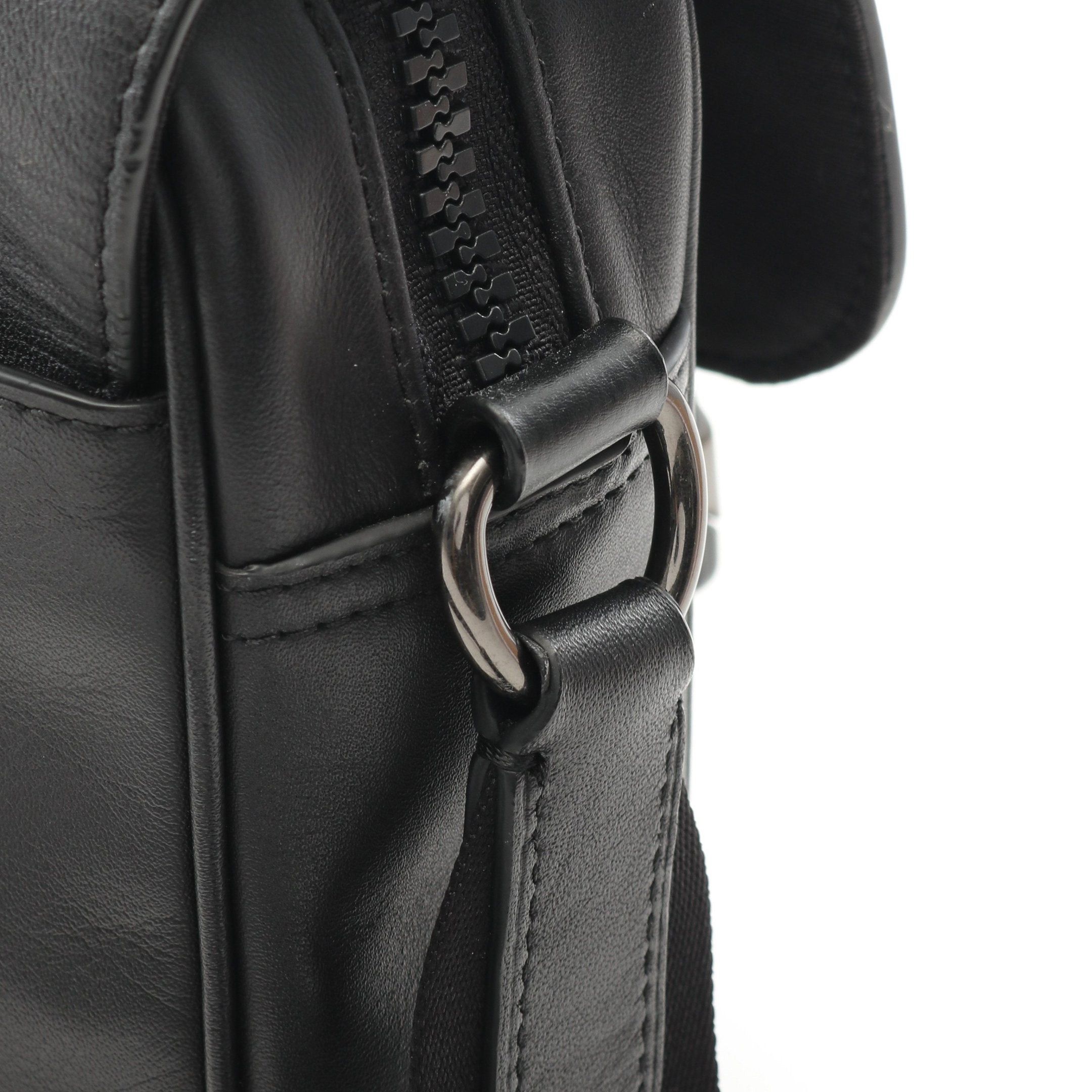 Coach Coach Truck Crossbody Shoulder Bag Leather Black Size ONE SIZE - 7 Thumbnail