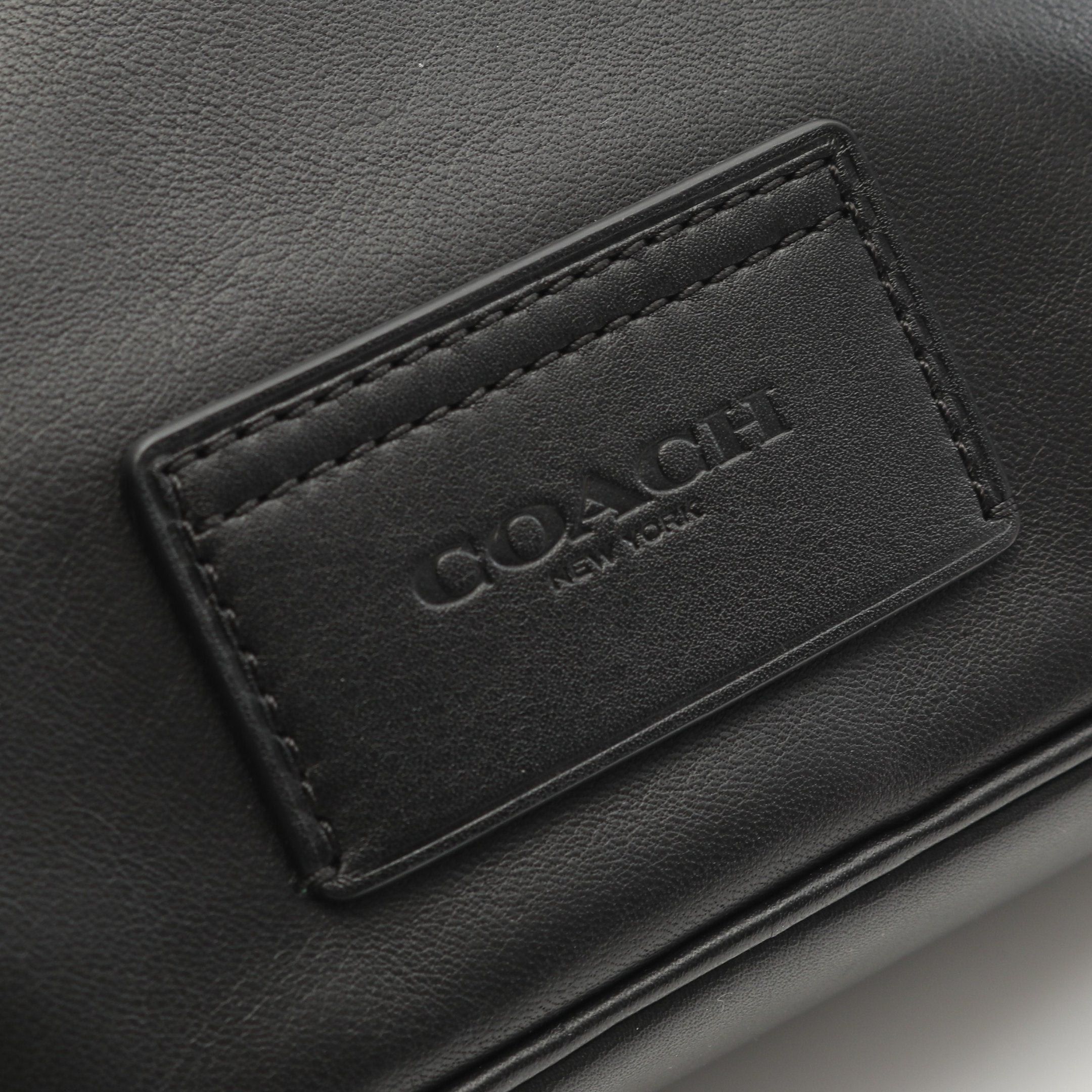 Coach Coach Truck Crossbody Shoulder Bag Leather Black Size ONE SIZE - 9 Thumbnail