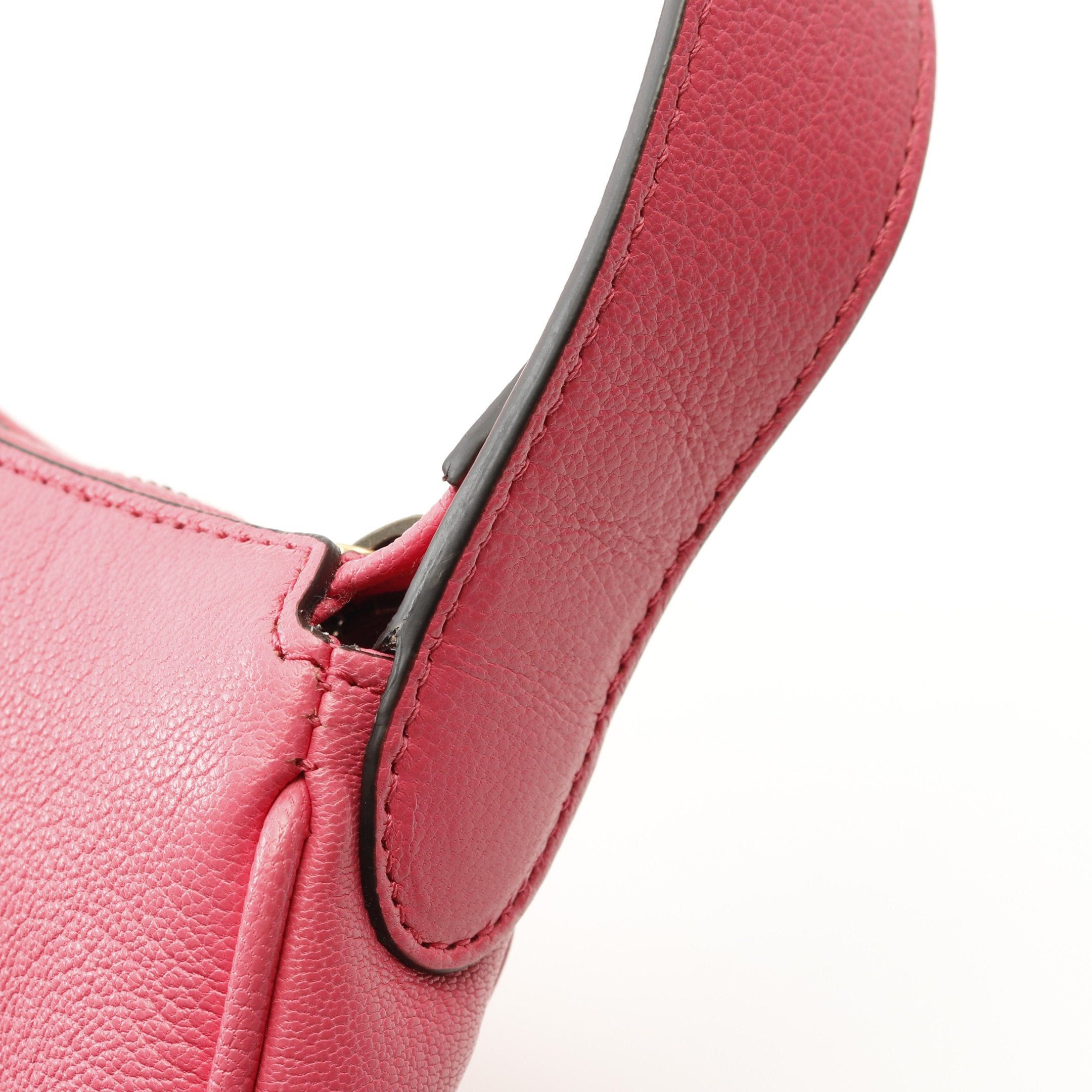 Gucci Gucci Aphrodite Gg Marmont Handbag Leather Pink Size ONE SIZE - 7 Thumbnail