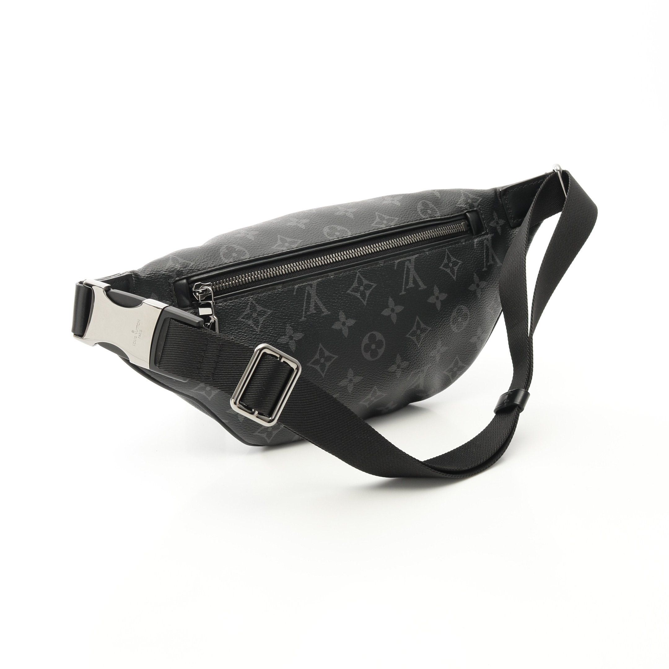 Louis Vuitton Louis Vuitton Discovery Bum Bag Pm Monogram Eclipse Body Waist Leather Black Size ONE SIZE - 2 Thumbnail