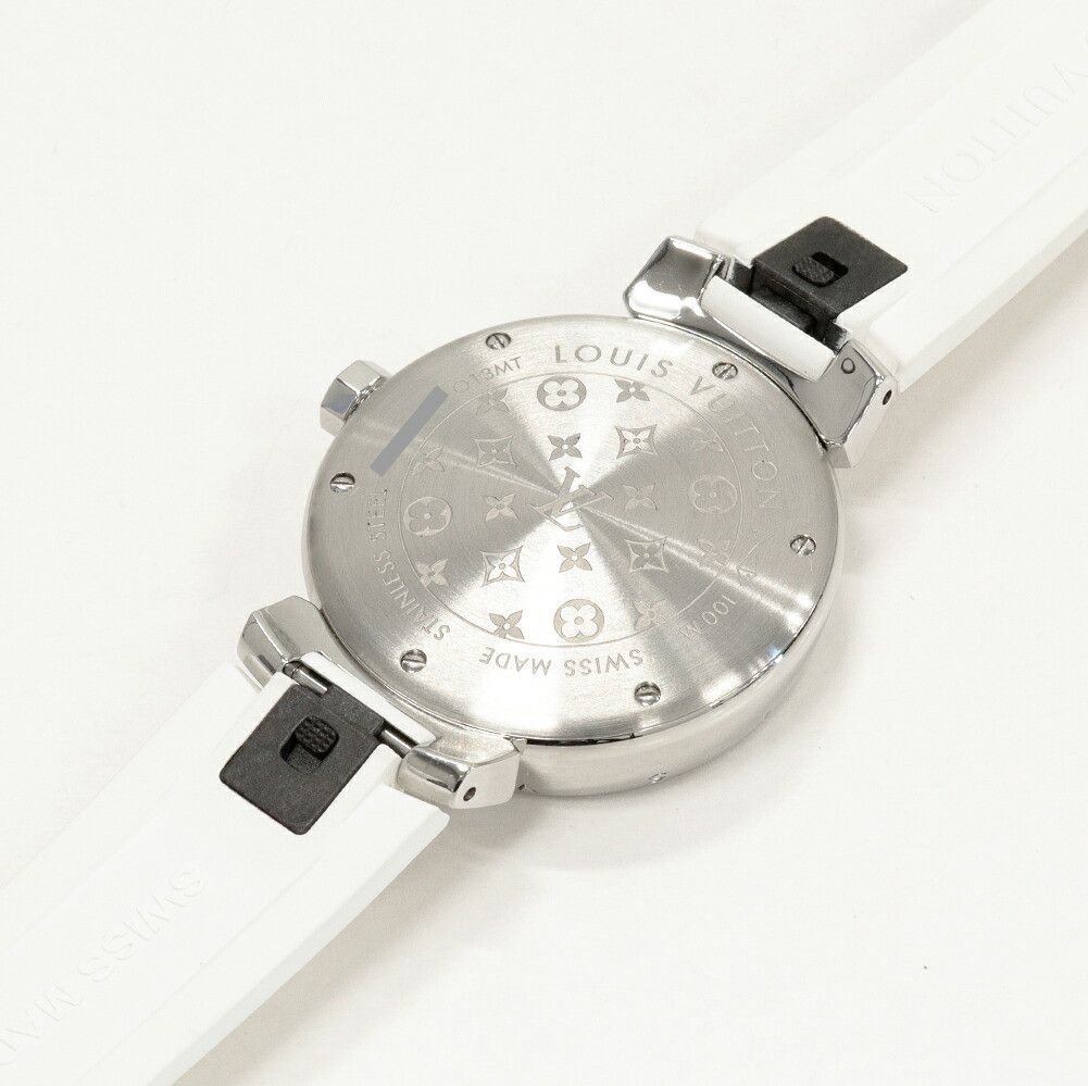 Louis Vuitton Louis Vuitton Louis Vuitton Tambour Stainless Steel Metal Quartz Q13MT Size ONE SIZE - 2 Thumbnail