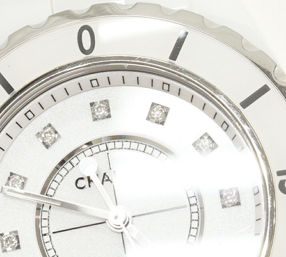 Chanel Chanel Chanel J12 White Ceramic Ceramic Quartz H1628 Size ONE SIZE - 5 Thumbnail