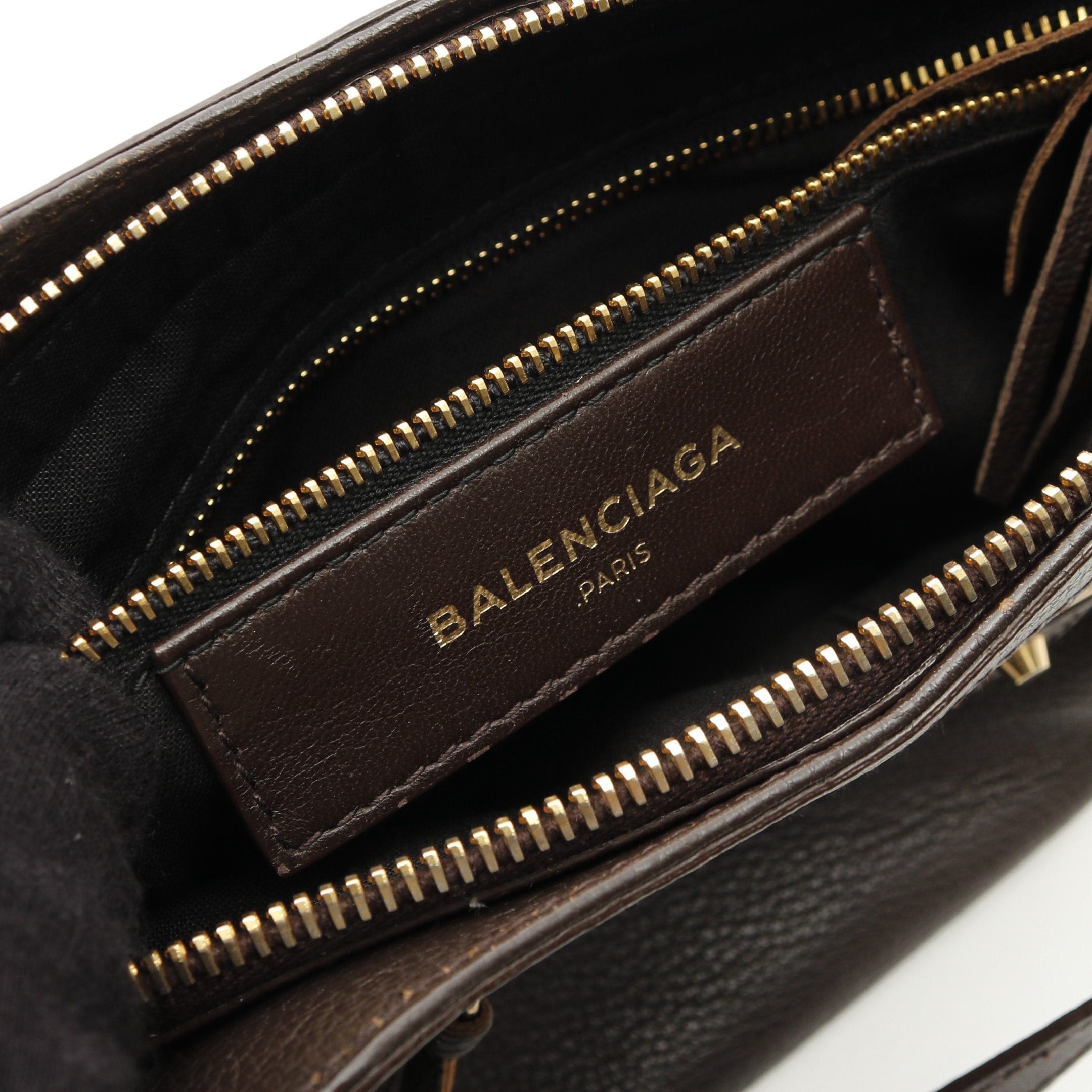 Balenciaga Balenciaga Giant Hip Shoulder Bag Leather Dark Brown Size ONE SIZE - 4 Thumbnail