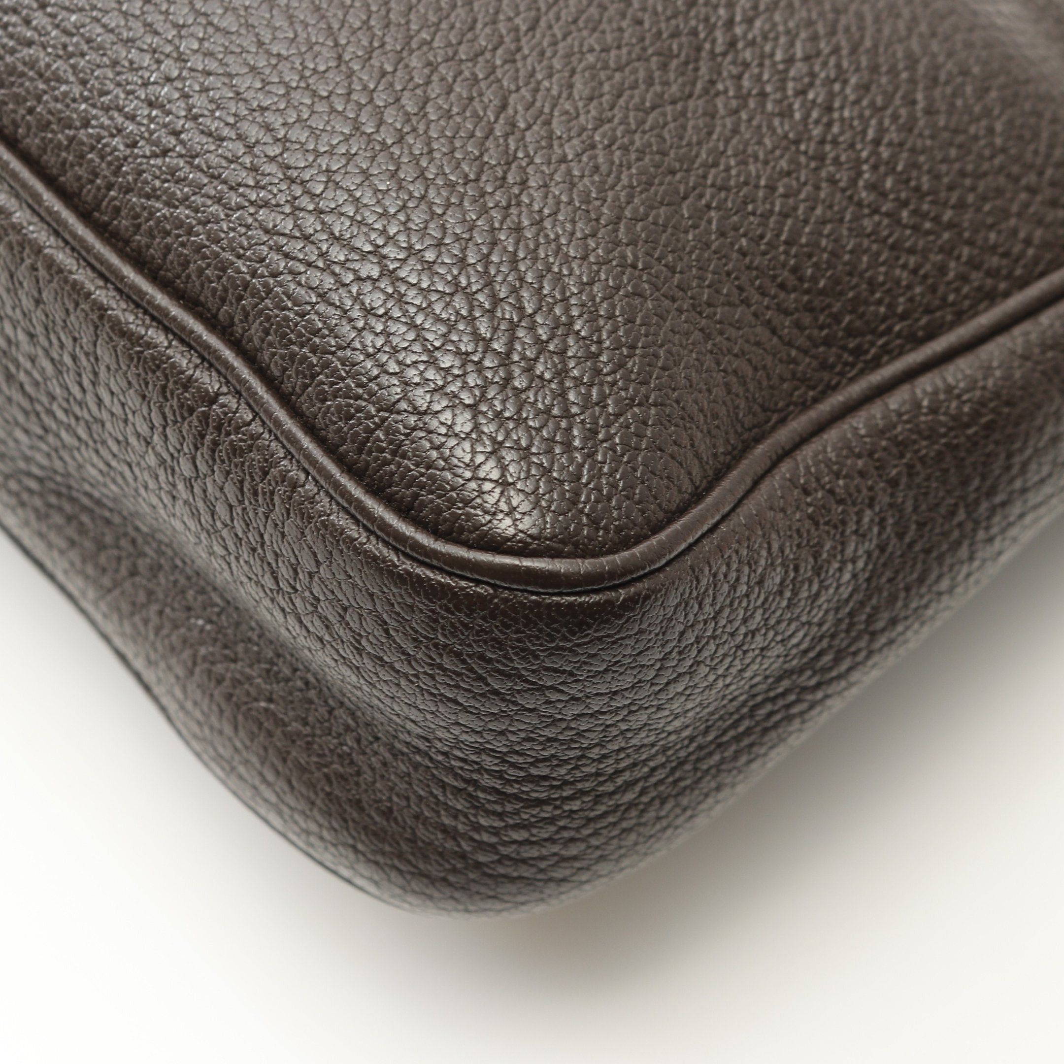 Balenciaga Balenciaga Giant Hip Shoulder Bag Leather Dark Brown Size ONE SIZE - 7 Thumbnail