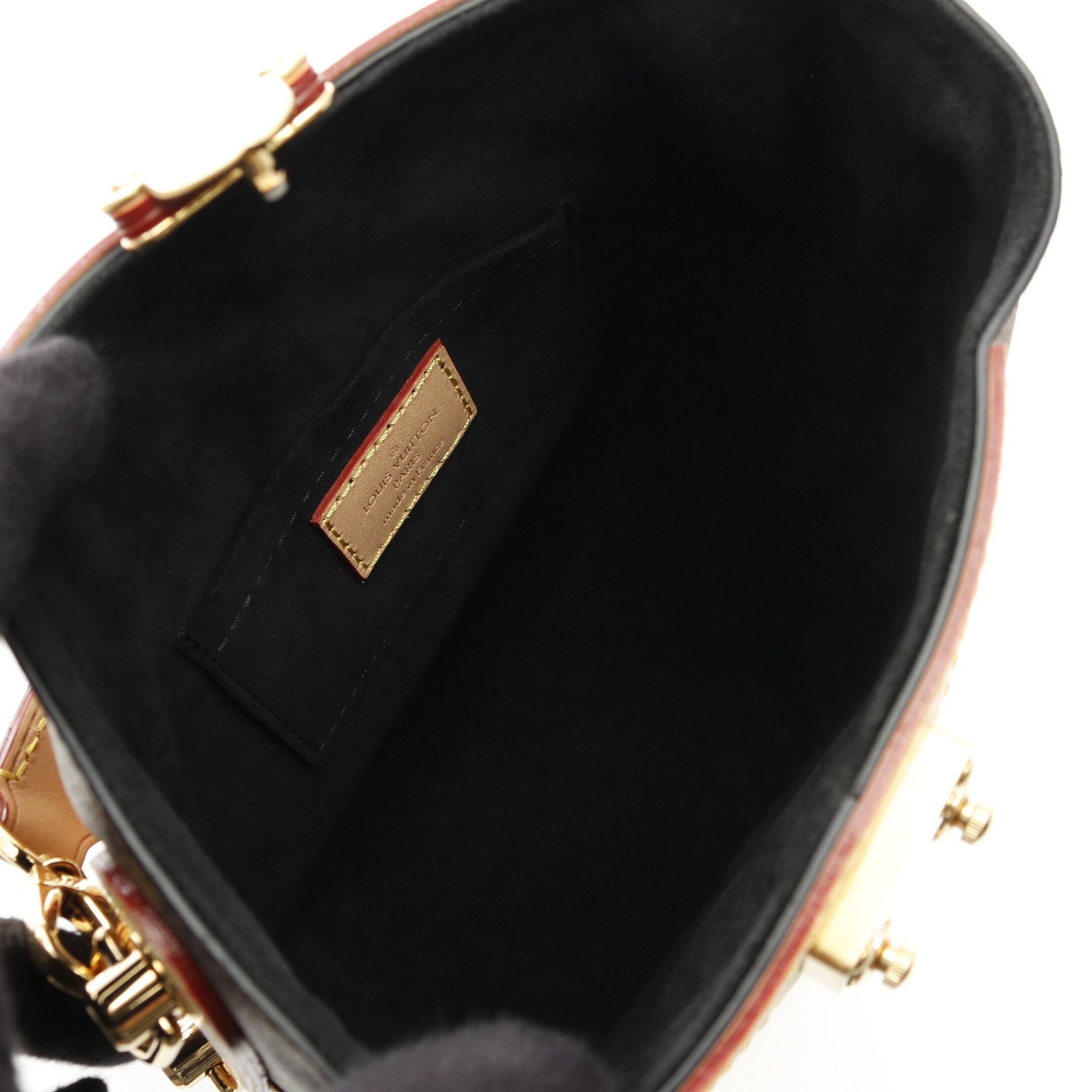 Louis Vuitton Louis Vuitton Duffel Bag Monogram Handbag Leather Brown Size ONE SIZE - 3 Thumbnail