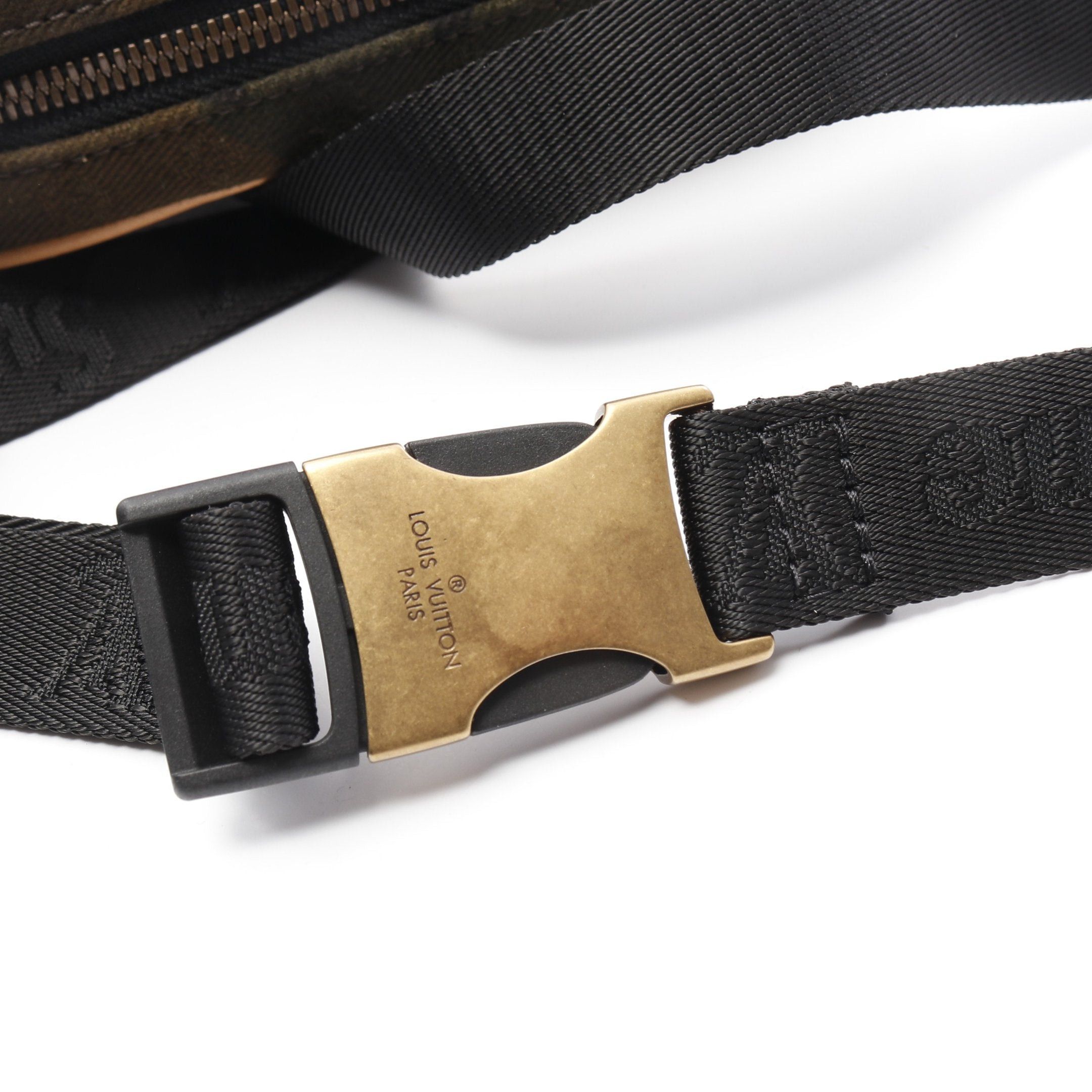 Louis Vuitton Louis Vuitton Louis Vuitton * Supreme Bum Bag Pm Monogram Waist Body Camouflage Canvas Leather Khaki Green Size ONE SIZE - 6 Thumbnail