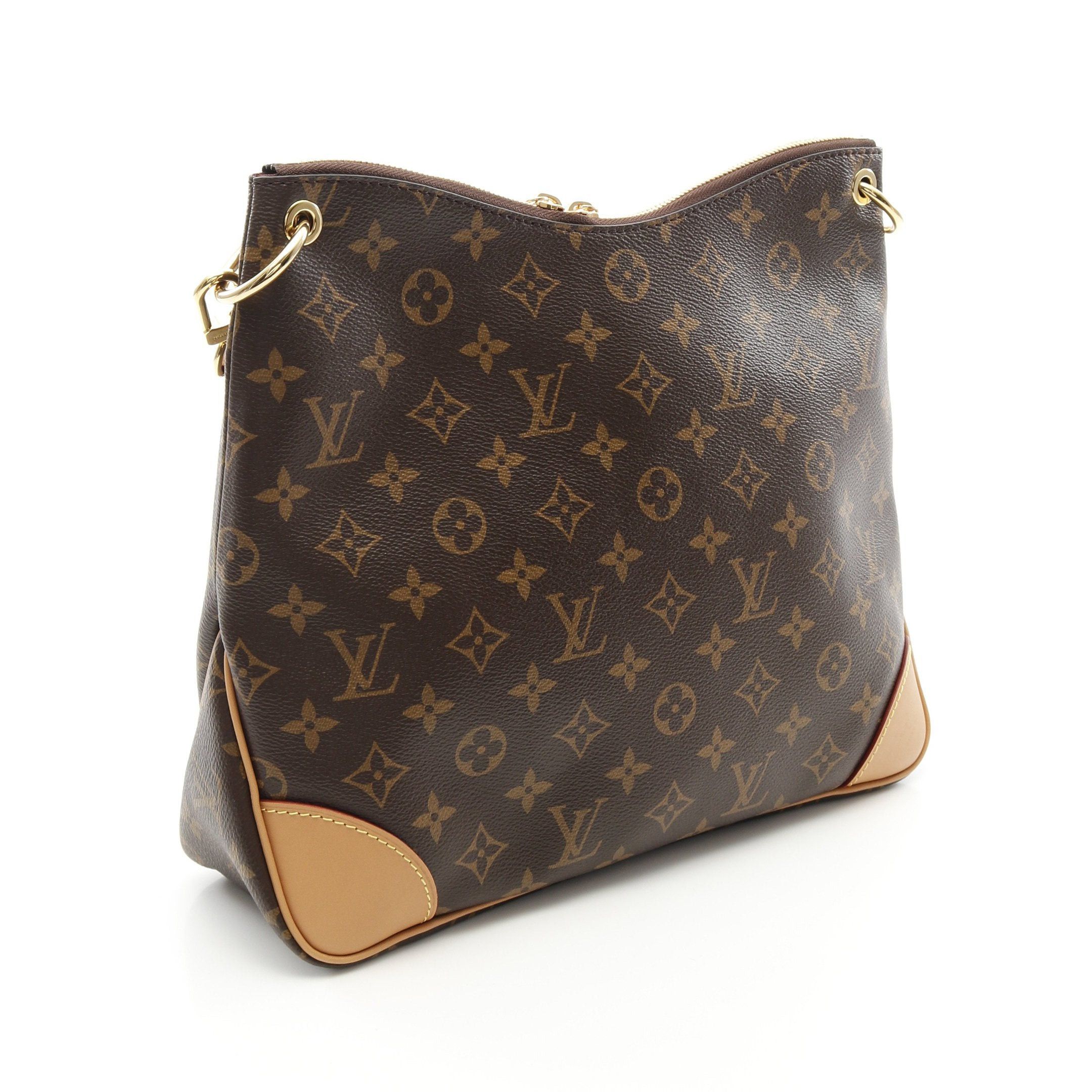 Louis Vuitton Louis Vuitton Odeon Nm Mm Monogram Shoulder Bag Leather Brown Size ONE SIZE - 2 Thumbnail