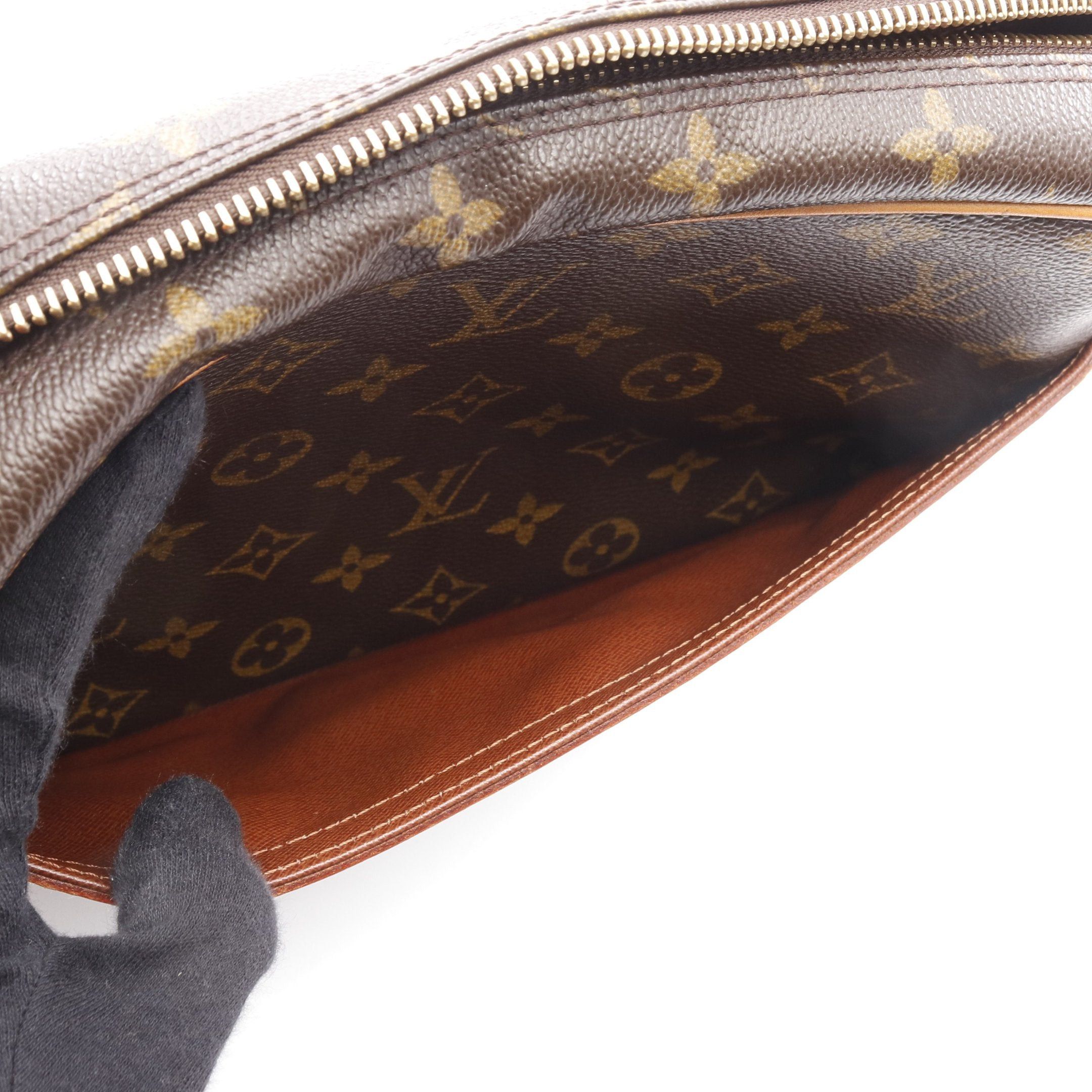 Louis Vuitton Louis Vuitton Trocadero 27 Monogram Shoulder Bag Leather Brown Size ONE SIZE - 6 Thumbnail