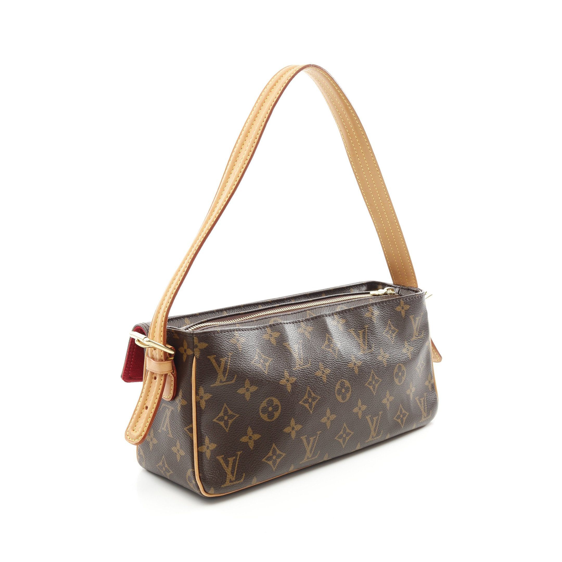 Louis Vuitton Louis Vuitton Vivacite Mm Monogram Shoulder Bag Leather Brown Size ONE SIZE - 2 Thumbnail
