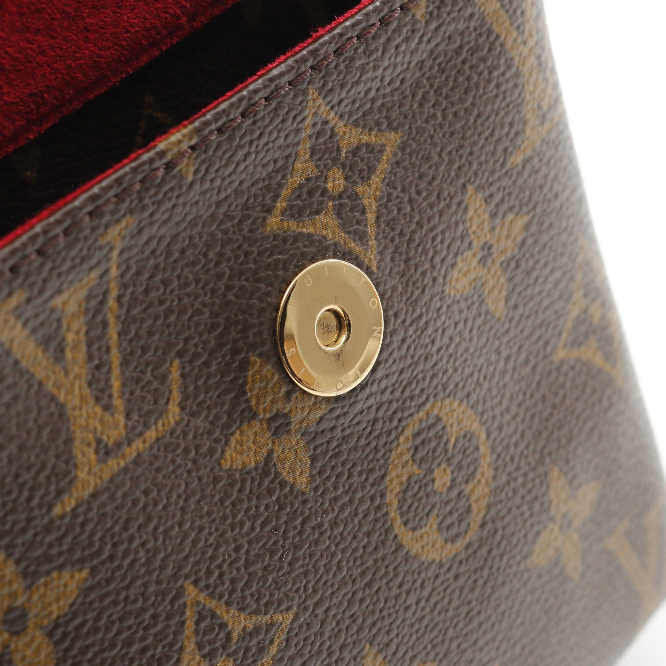 Louis Vuitton Louis Vuitton Vivacite Mm Monogram Shoulder Bag Leather Brown Size ONE SIZE - 10 Thumbnail