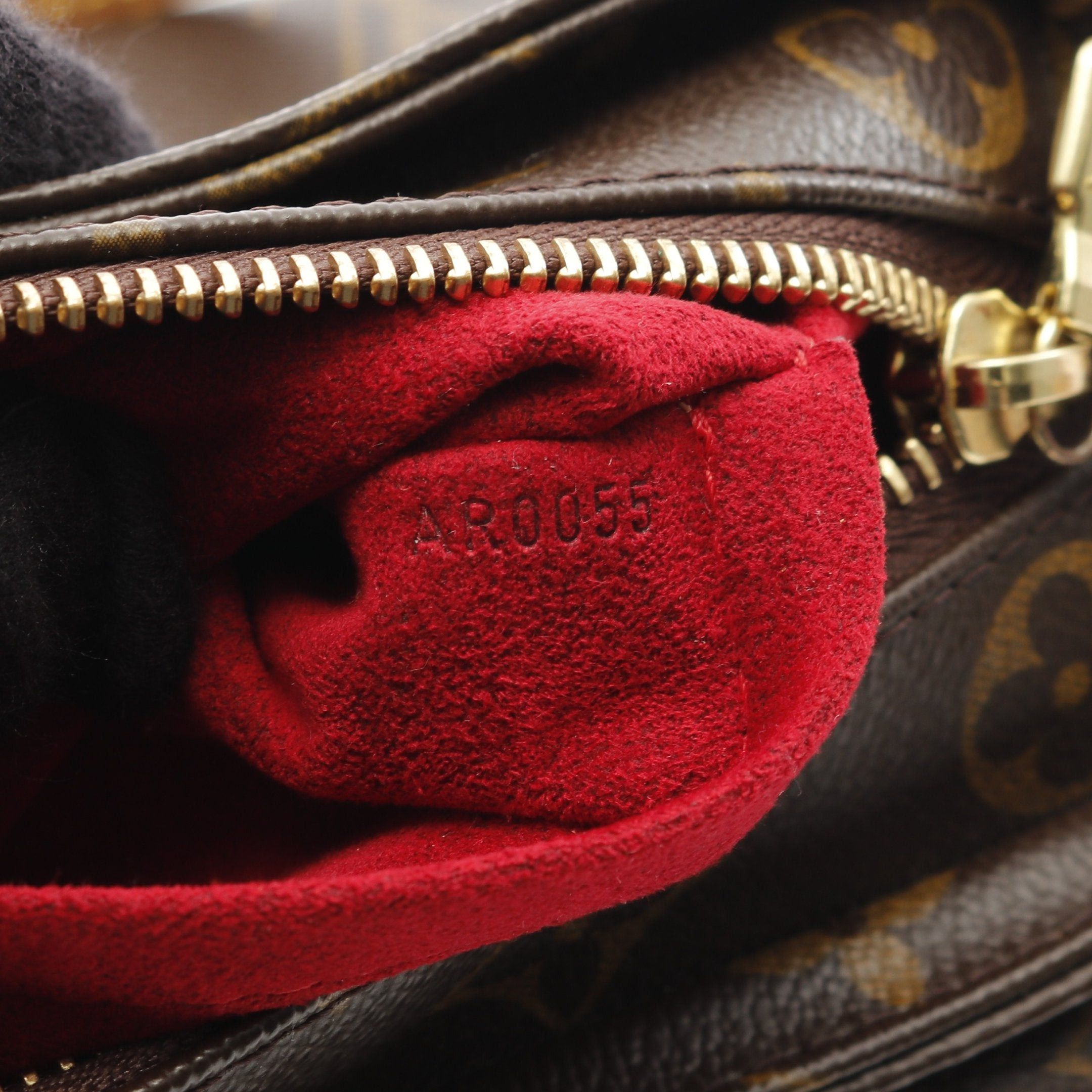 Louis Vuitton Louis Vuitton Vivacite Mm Monogram Shoulder Bag Leather Brown Size ONE SIZE - 5 Thumbnail