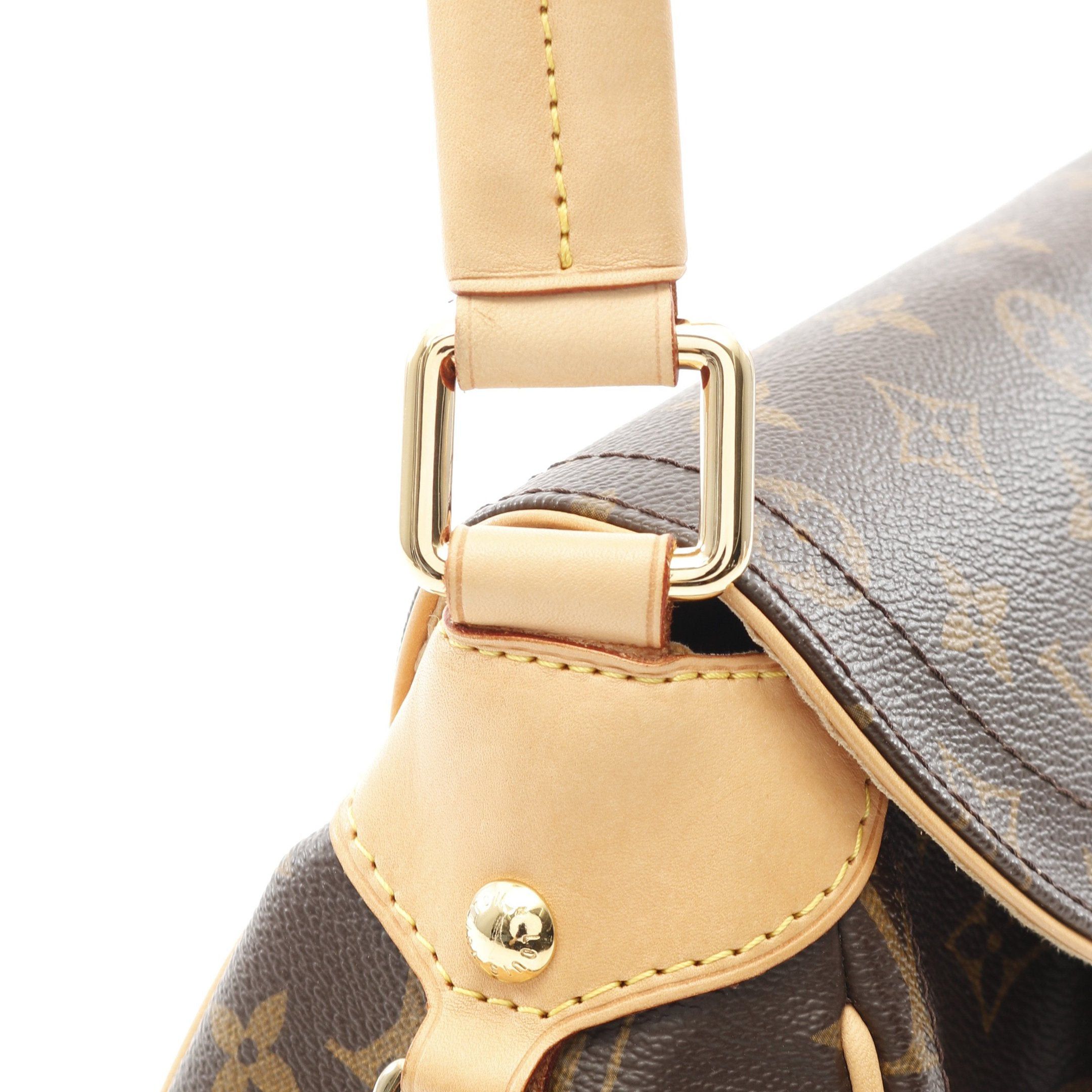 Louis Vuitton Louis Vuitton Beverly Mm Monogram Shoulder Bag Leather Brown Size ONE SIZE - 8 Thumbnail