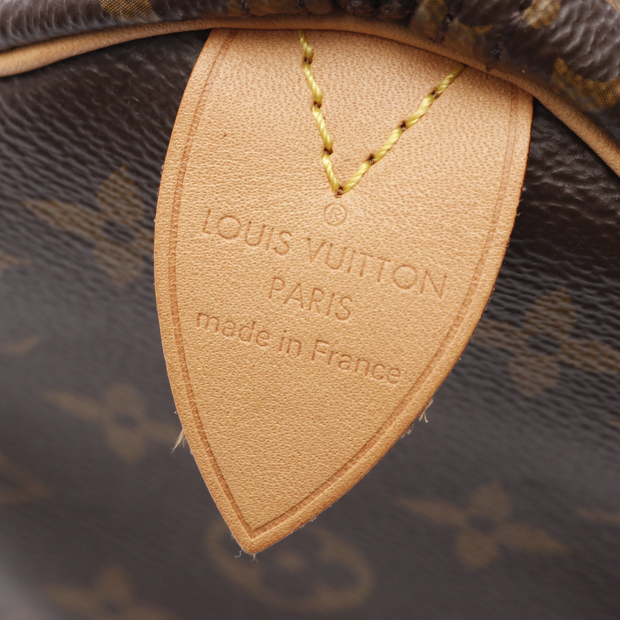 Louis Vuitton Louis Vuitton Speedy 25 Monogram Handbag Leather Brown Size ONE SIZE - 4 Thumbnail