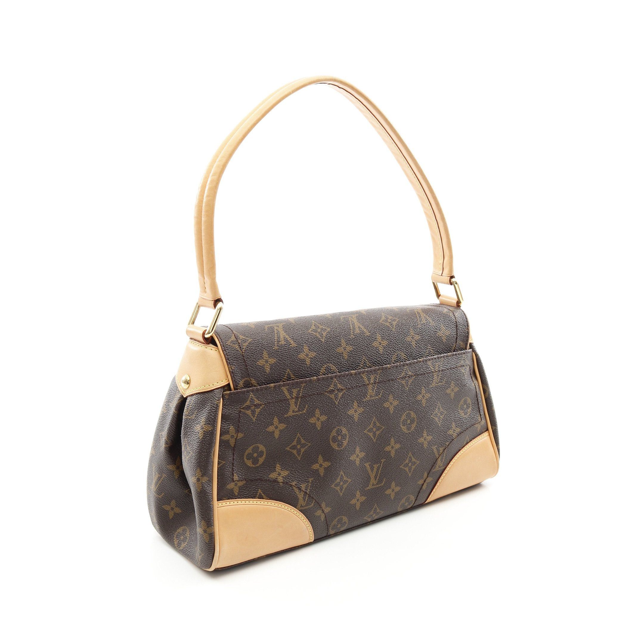 Louis Vuitton Louis Vuitton Beverly Mm Monogram Shoulder Bag Leather Brown Size ONE SIZE - 2 Thumbnail