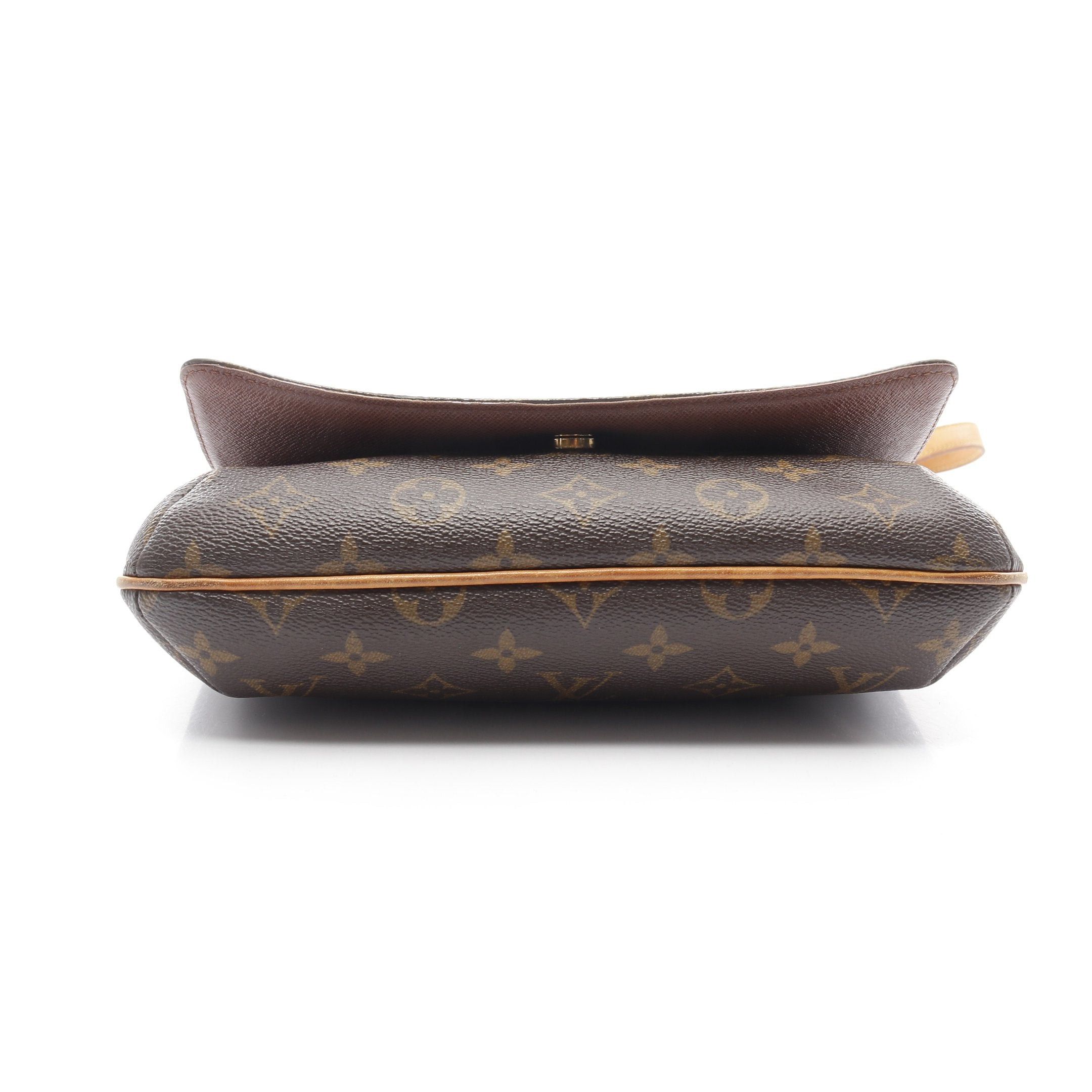 Louis Vuitton Louis Vuitton Musette Tango Long Strap Monogram Shoulder Bag Leather Brown Size ONE SIZE - 9 Thumbnail