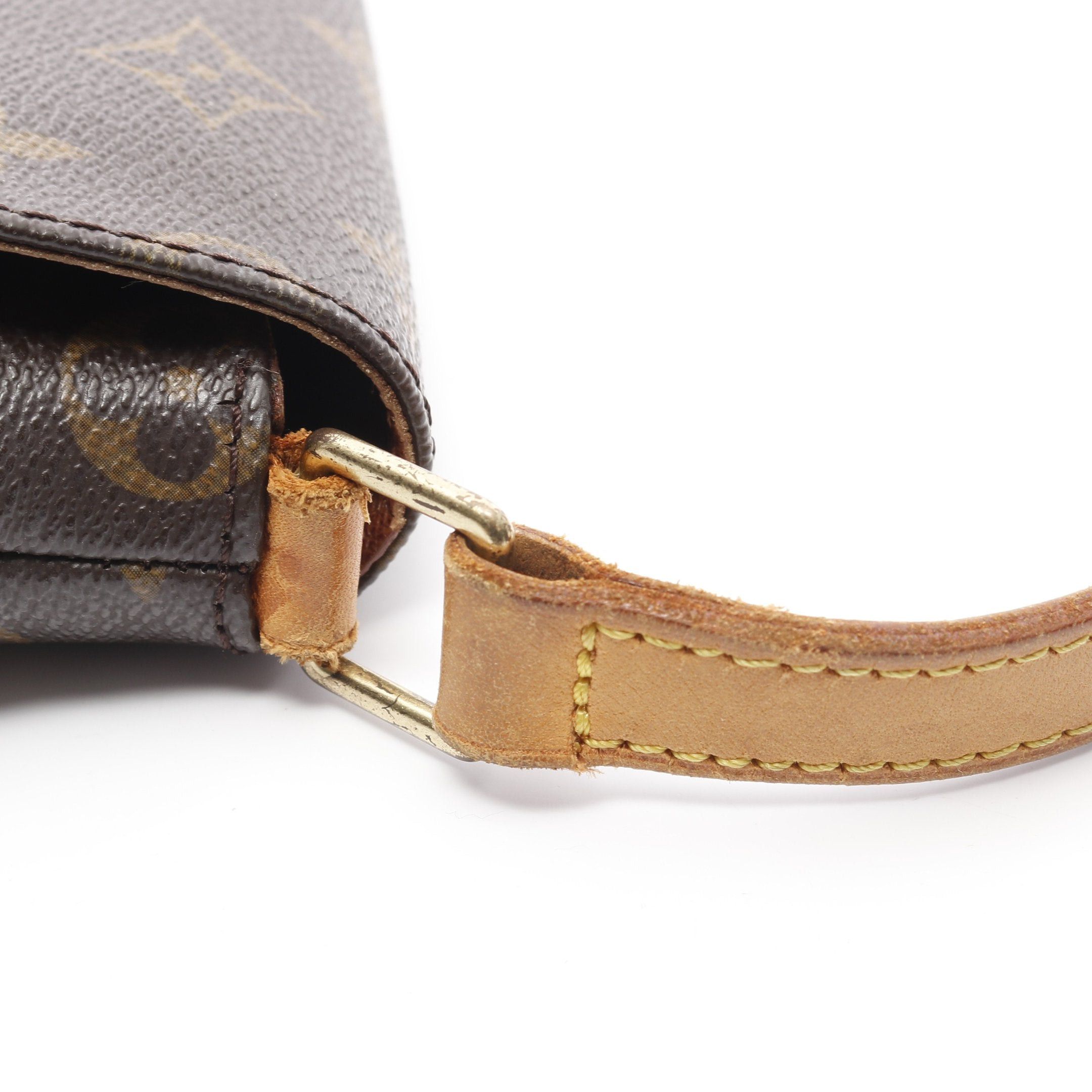 Louis Vuitton Louis Vuitton Musette Tango Long Strap Monogram Shoulder Bag Leather Brown Size ONE SIZE - 8 Thumbnail