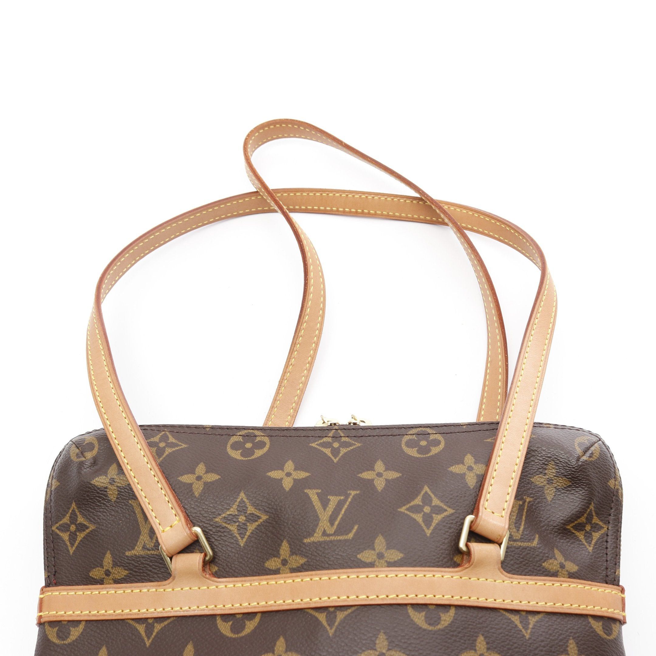 Louis Vuitton Louis Vuitton Kusan Gm Monogram Shoulder Bag Leather Brown Size ONE SIZE - 9 Thumbnail