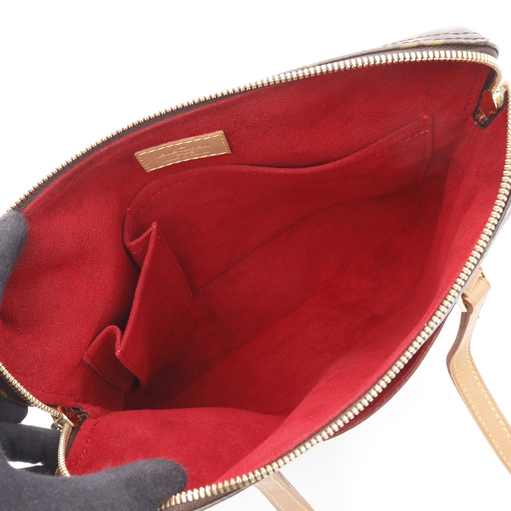 Louis Vuitton Louis Vuitton Kusan Gm Monogram Shoulder Bag Leather Brown Size ONE SIZE - 3 Thumbnail