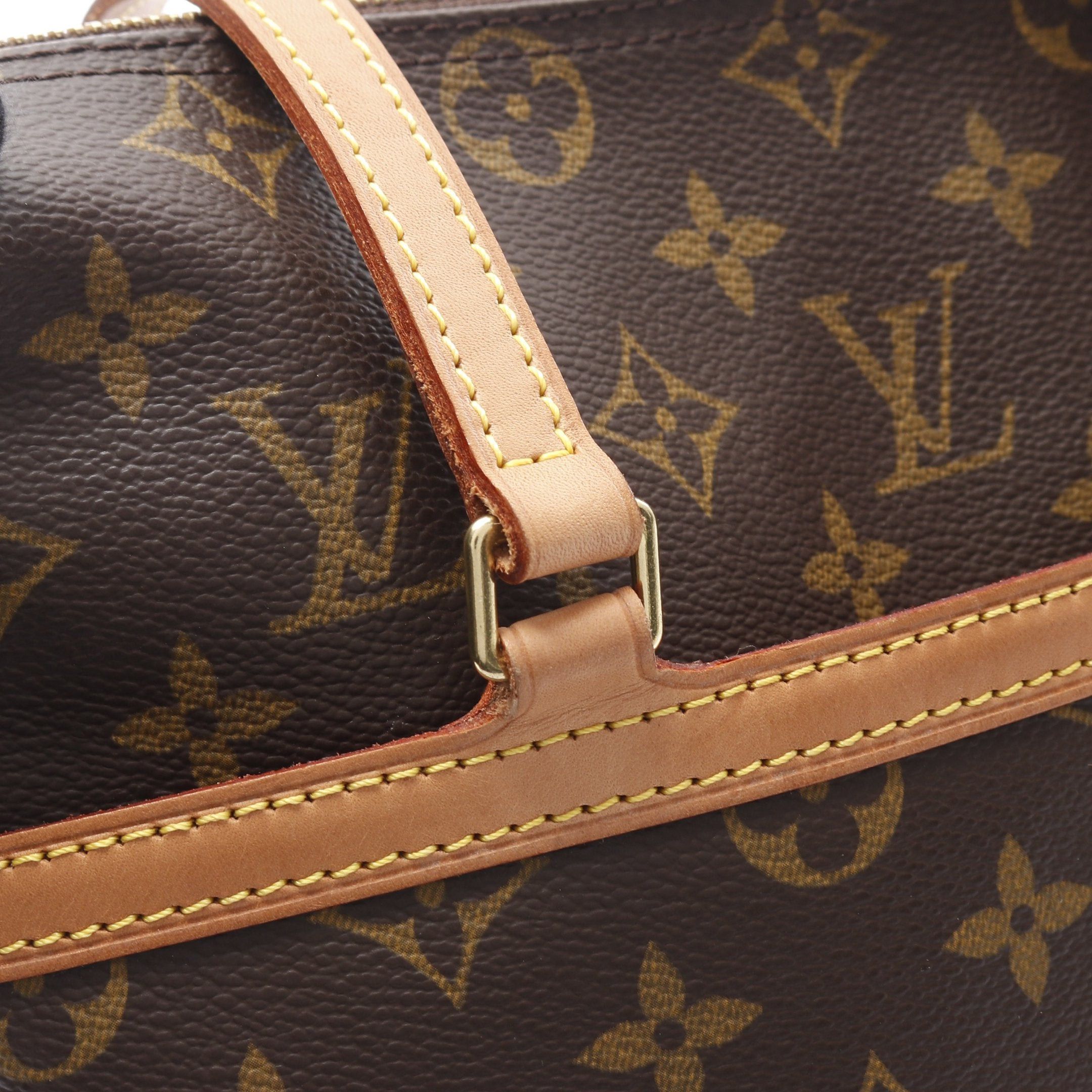 Louis Vuitton Louis Vuitton Kusan Gm Monogram Shoulder Bag Leather Brown Size ONE SIZE - 8 Thumbnail
