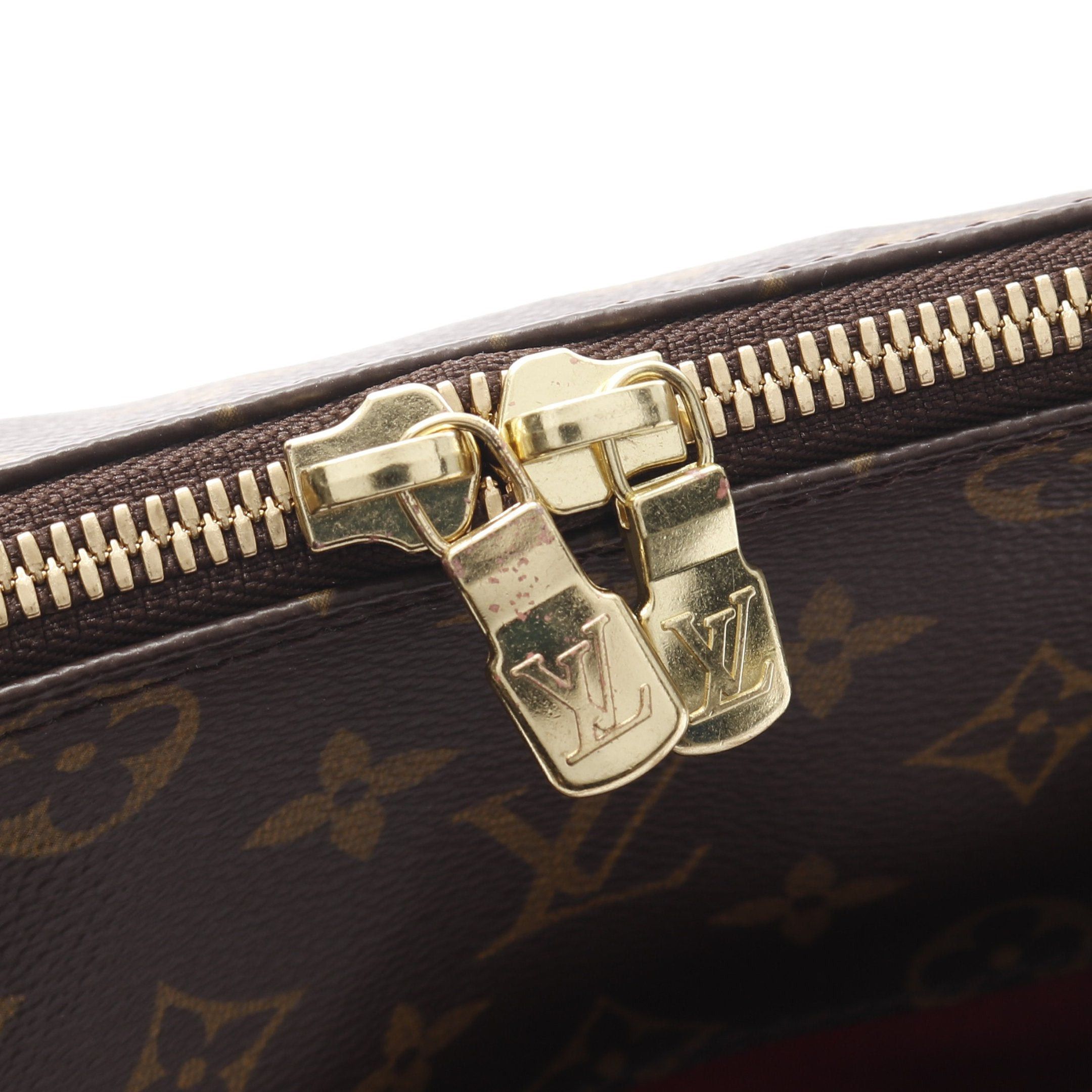 Louis Vuitton Louis Vuitton Kusan Gm Monogram Shoulder Bag Leather Brown Size ONE SIZE - 7 Thumbnail
