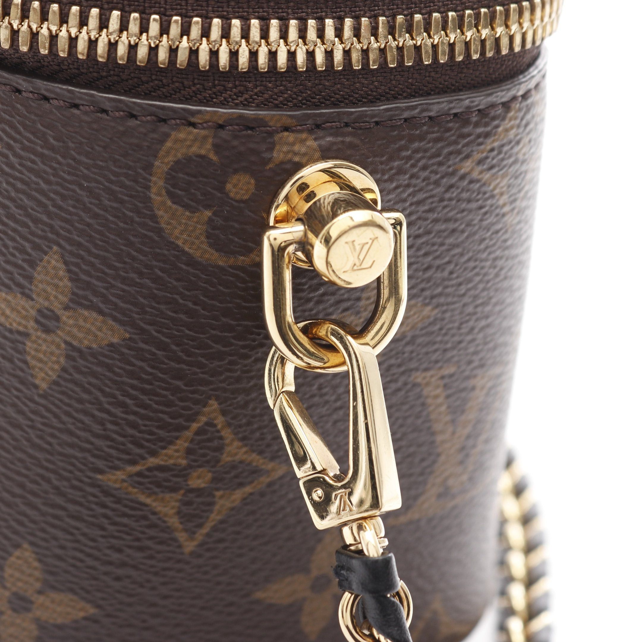Louis Vuitton Louis Vuitton Vanity Nv Pm Monogram Reverse Handbag Bag Leather Brown Black Size ONE SIZE - 7 Thumbnail