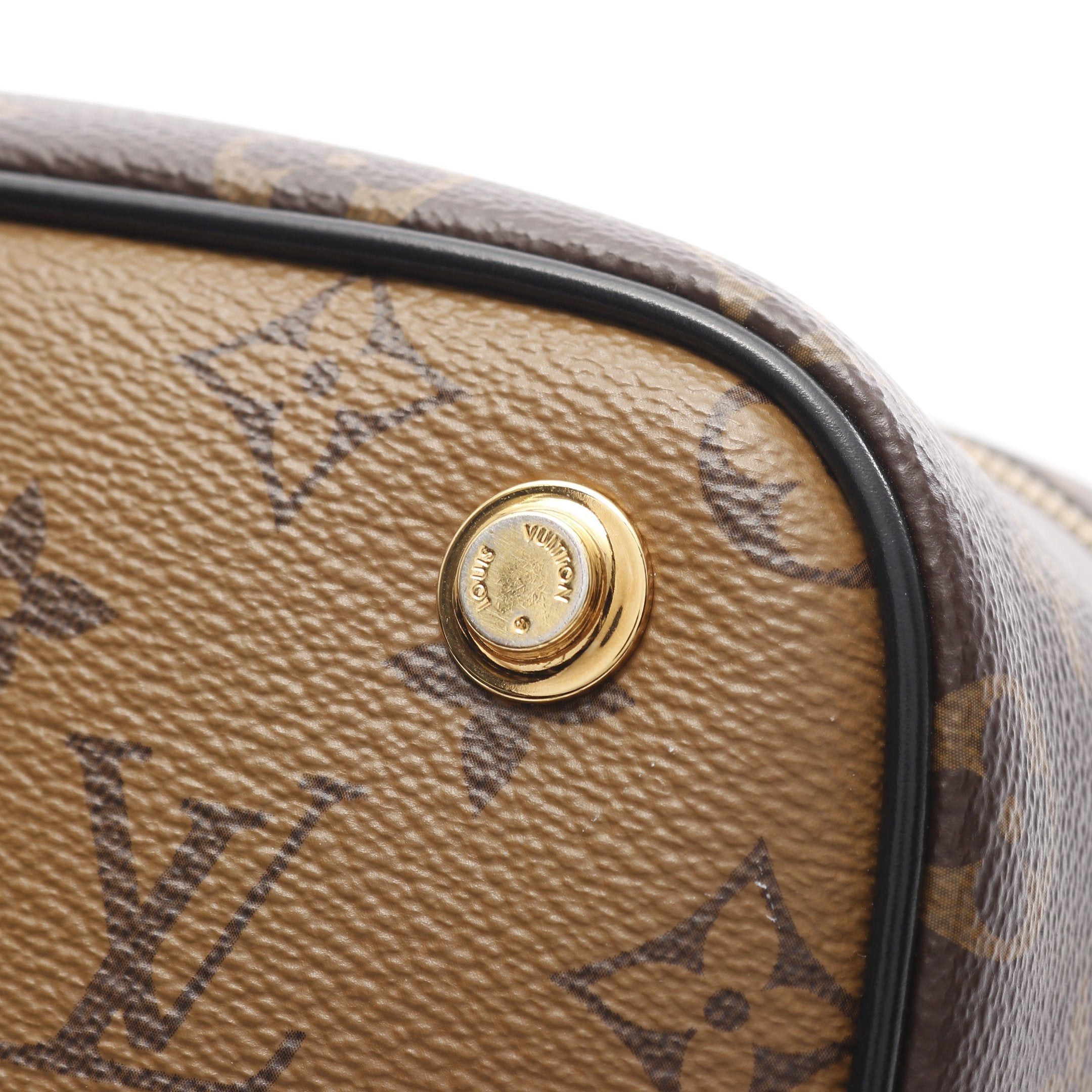 Louis Vuitton Louis Vuitton Vanity Nv Pm Monogram Reverse Handbag Bag Leather Brown Black Size ONE SIZE - 6 Thumbnail