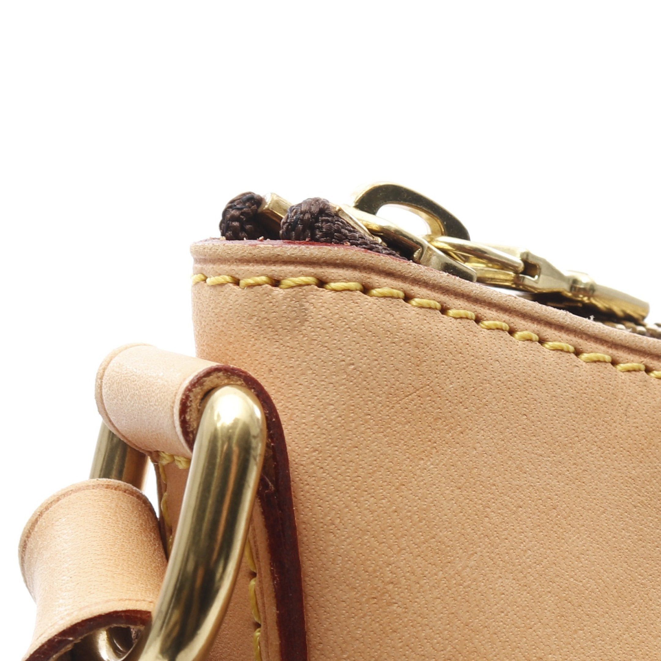 Louis Vuitton Louis Vuitton Odeon Pm Monogram Shoulder Bag Leather Brown Size ONE SIZE - 6 Thumbnail