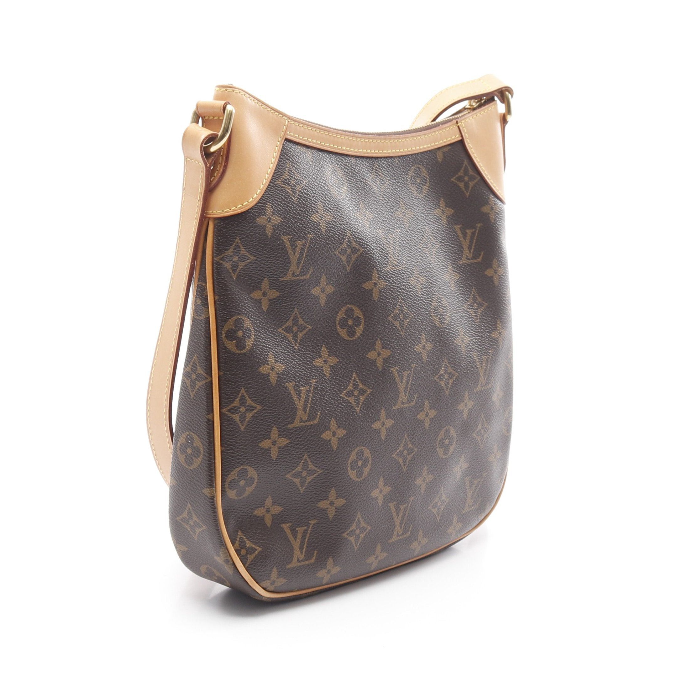 Louis Vuitton Louis Vuitton Odeon Pm Monogram Shoulder Bag Leather Brown Size ONE SIZE - 2 Thumbnail
