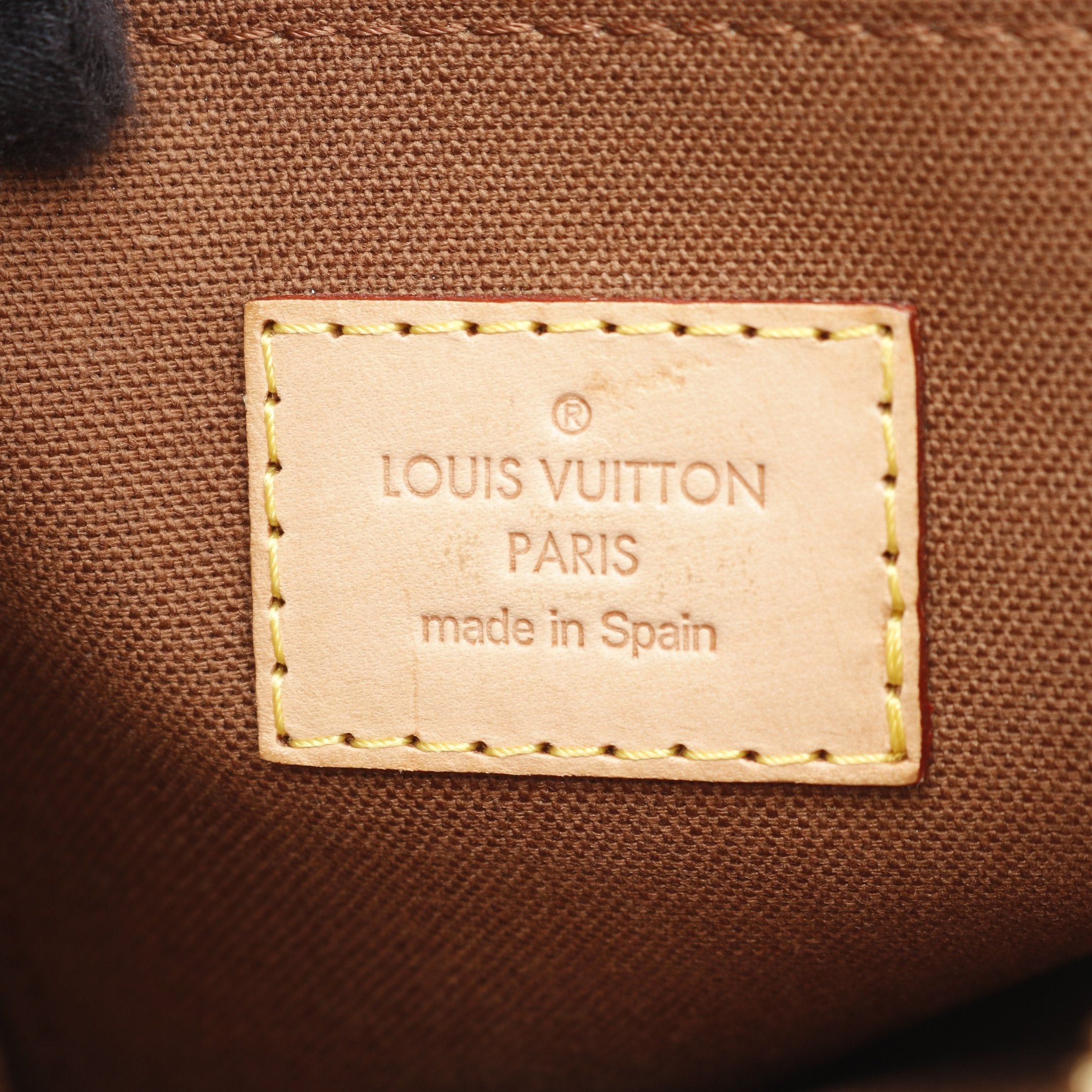 Louis Vuitton Louis Vuitton Odeon Pm Monogram Shoulder Bag Leather Brown Size ONE SIZE - 4 Thumbnail