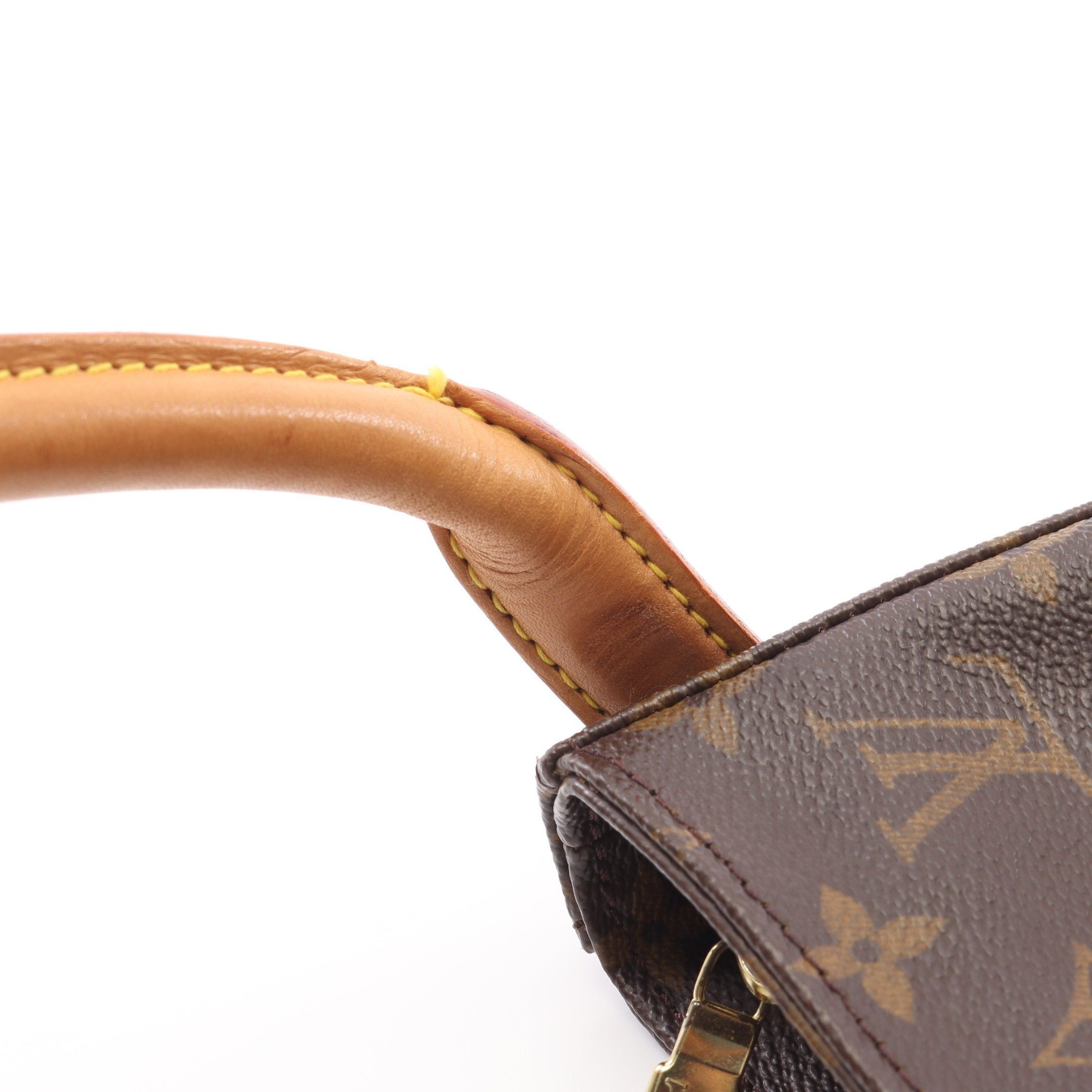 Louis Vuitton Louis Vuitton Looping Gm Monogram Shoulder Bag Leather Brown Size ONE SIZE - 12 Thumbnail
