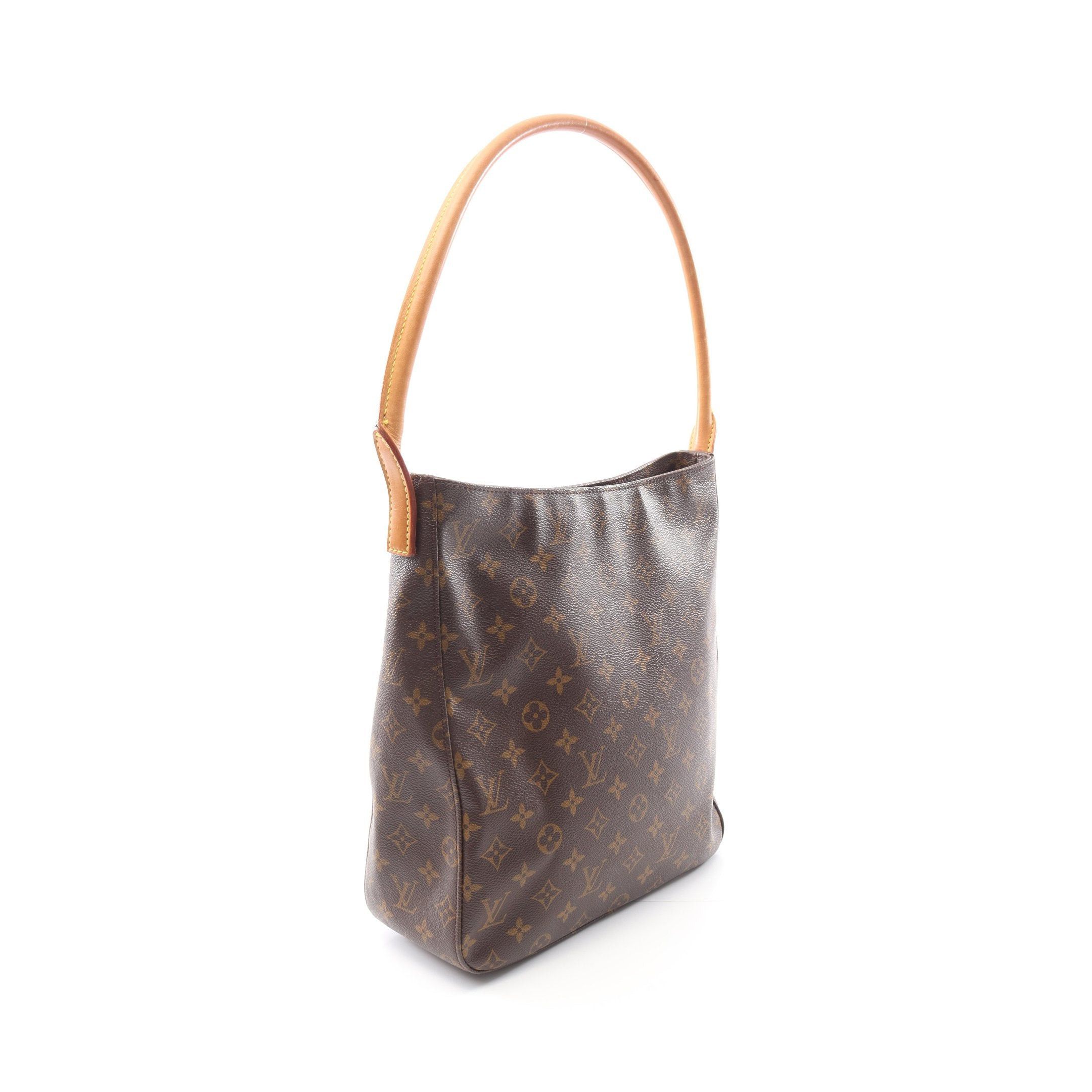 Louis Vuitton Louis Vuitton Looping Gm Monogram Shoulder Bag Leather Brown Size ONE SIZE - 2 Thumbnail