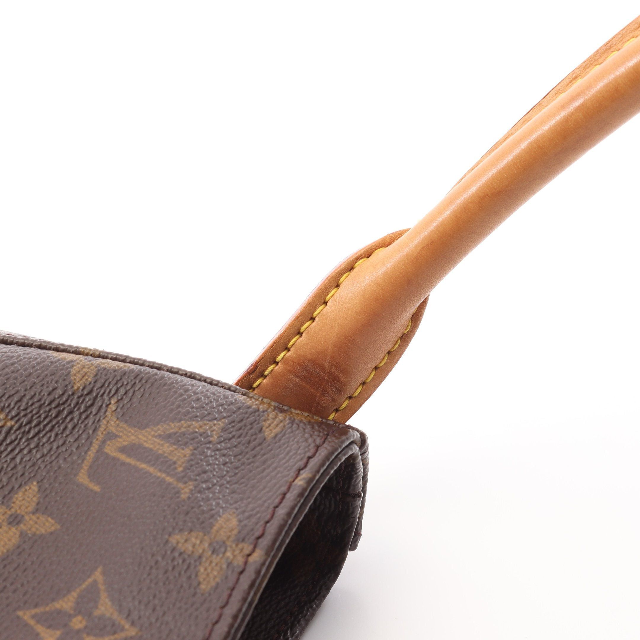 Louis Vuitton Louis Vuitton Looping Gm Monogram Shoulder Bag Leather Brown Size ONE SIZE - 13 Thumbnail