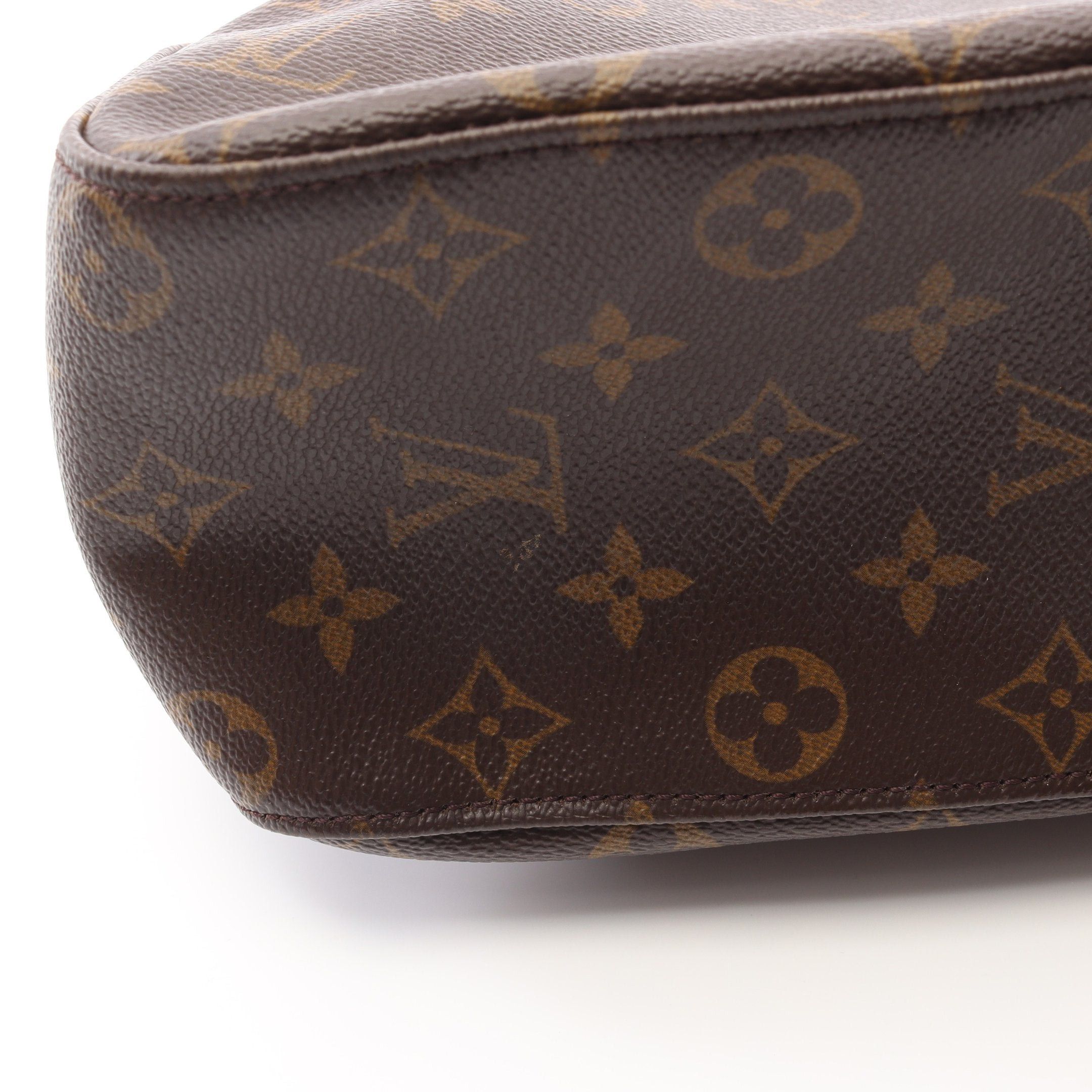 Louis Vuitton Louis Vuitton Looping Gm Monogram Shoulder Bag Leather Brown Size ONE SIZE - 8 Thumbnail