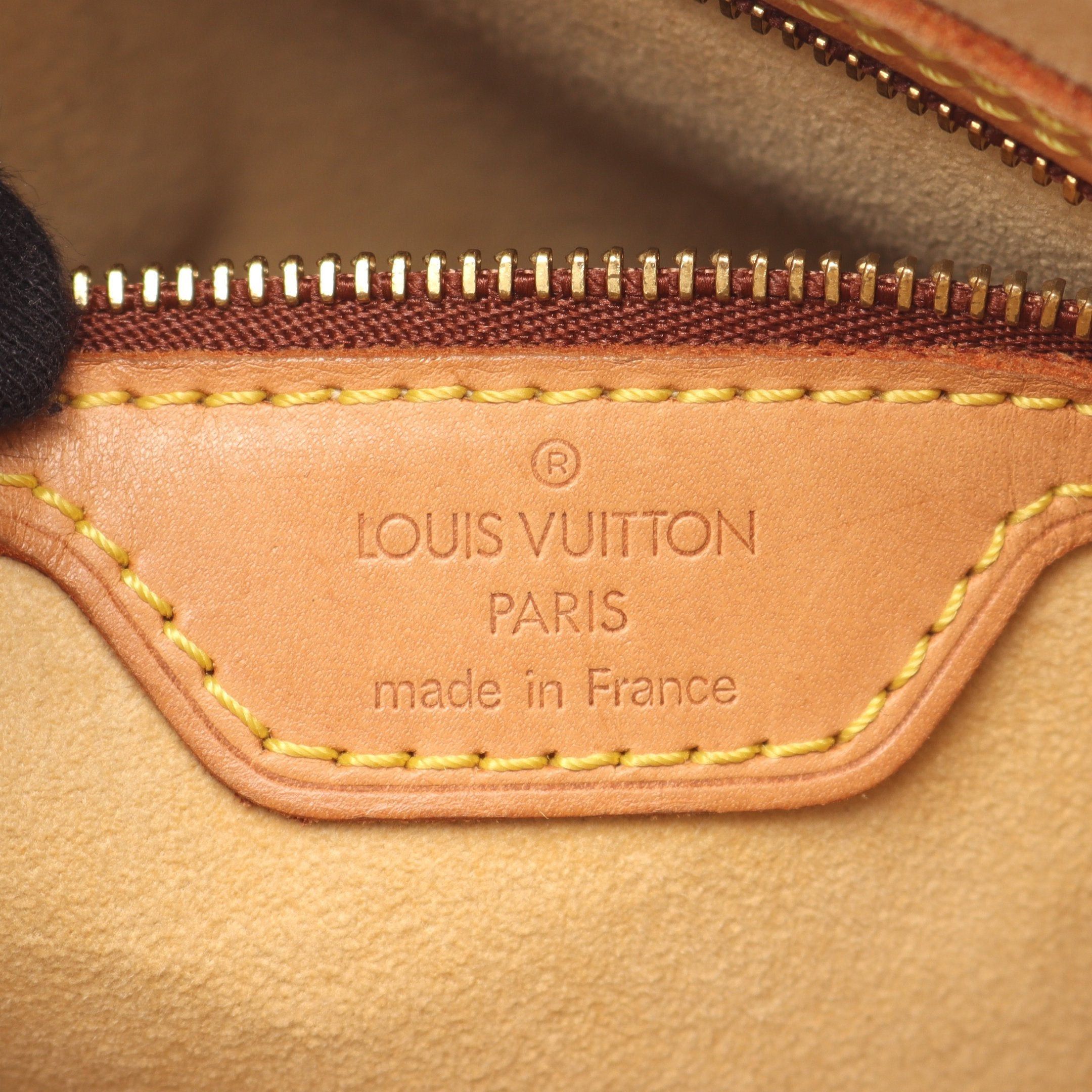 Louis Vuitton Louis Vuitton Looping Gm Monogram Shoulder Bag Leather Brown Size ONE SIZE - 4 Thumbnail